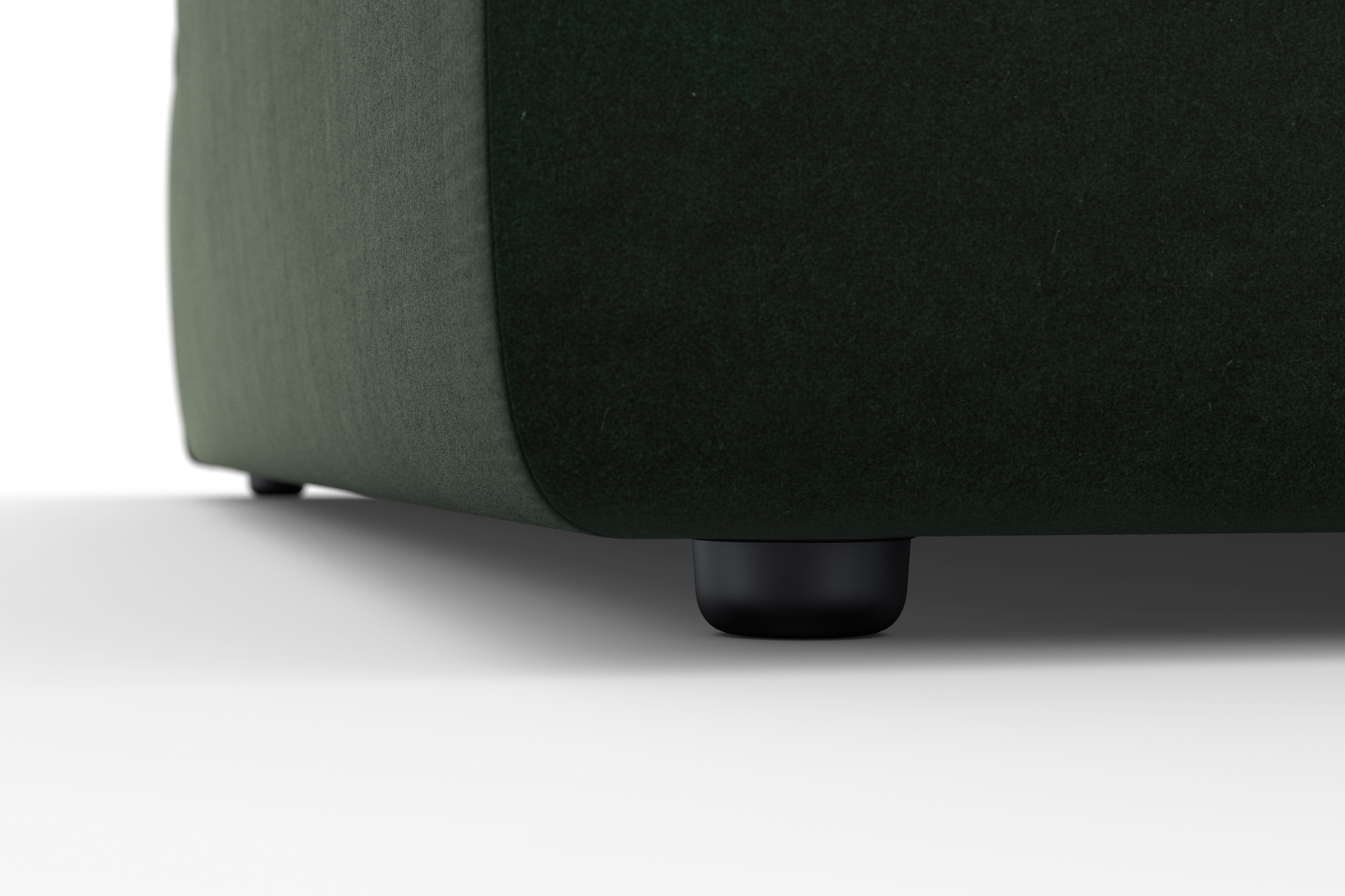 RAUM.ID Wohnlandschaft »Merid U-Form, jederzeit durch Module erweiterbar, B/T/H: 367/206/70 cm«, als Modul oder separat verwendbar, für individuelle Zusammenstellung
