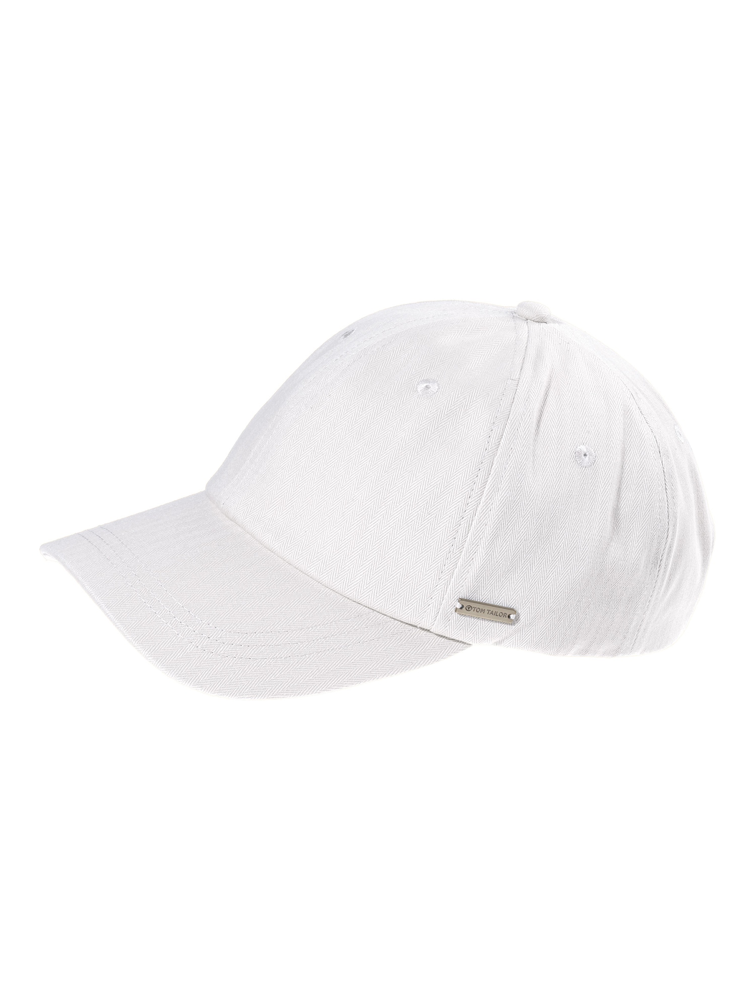TOM TAILOR Baseball Cap 1 Stk. mit dezenter Fischgrätenstruktur günstig online kaufen