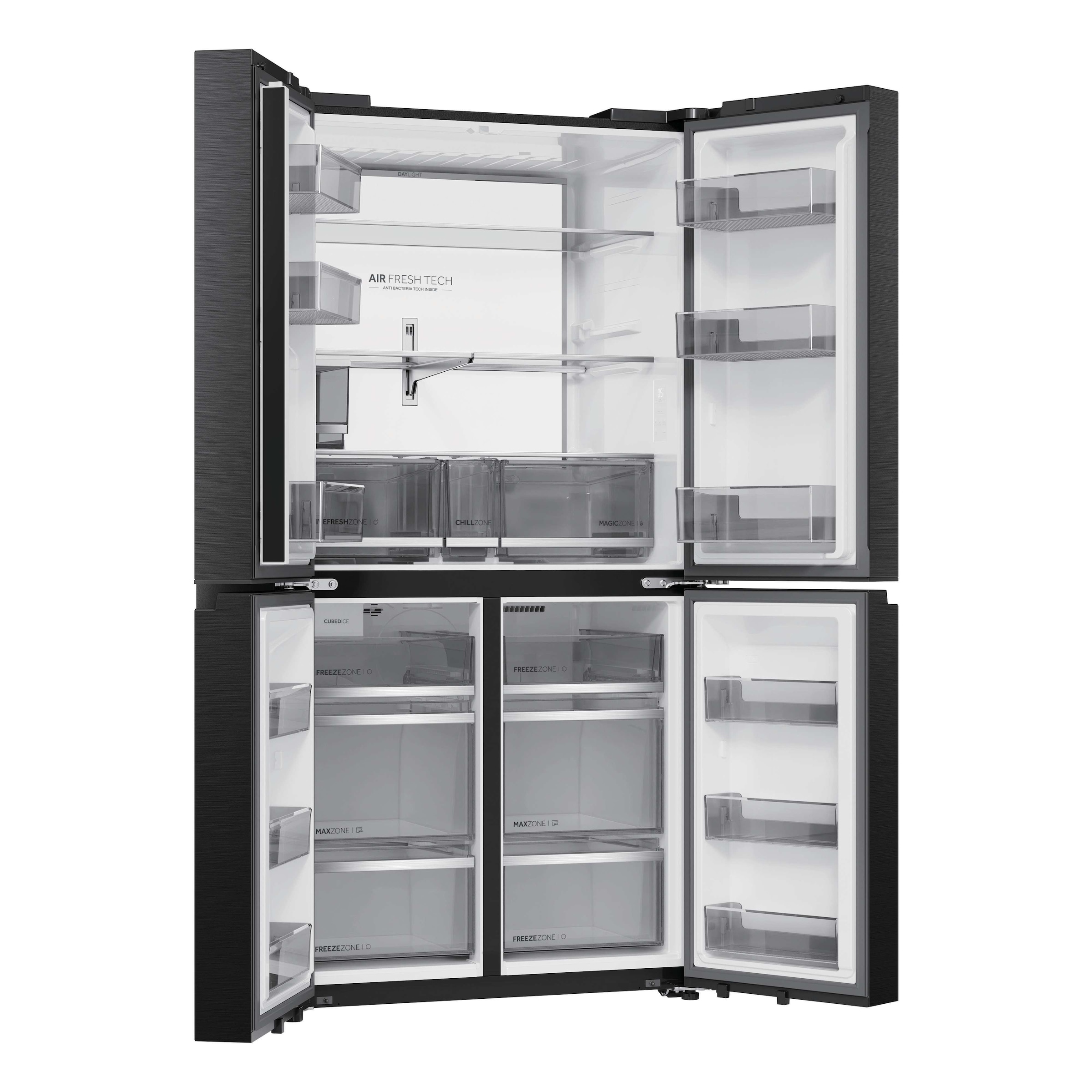 Haier Multi Door Horizon Collection »HCR79F18CHMB« 182,5 cm hoch 90,5 cm breit Wasserdispenser & Eiswürfelbereiter