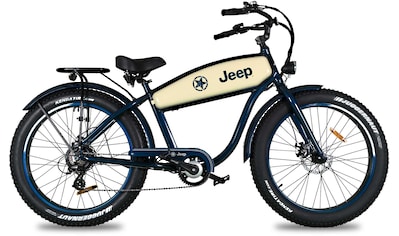 Jeep E-Bikes E-Bike »CR 7005«, 7 Gang, Heckmotor 250 W, (mit Akku-Ladegerät) kaufen
