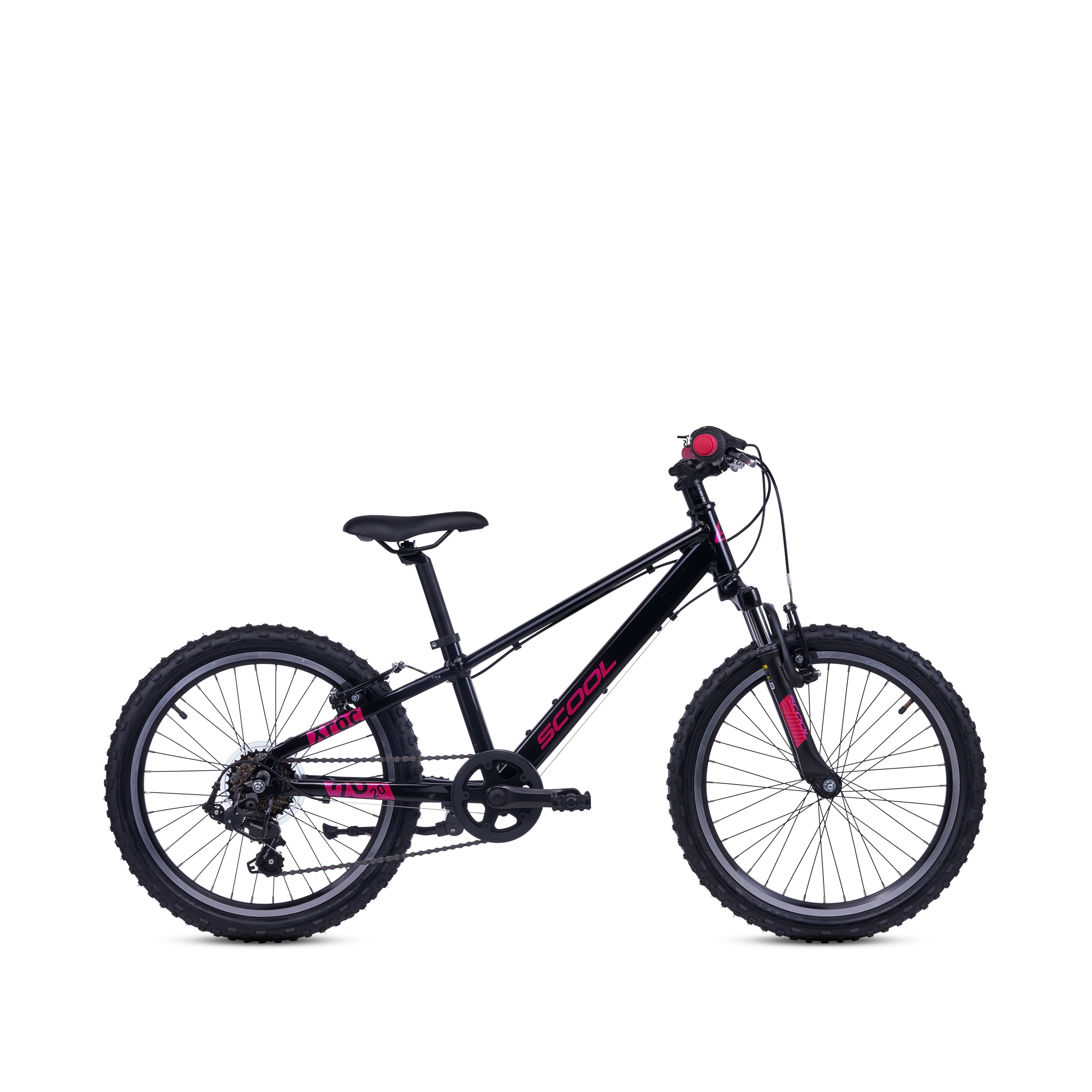 S’COOL Jugendfahrrad "SCOOL Xroc Pro 20-K7 Oxid/Pink" 7 Gang Shimano Kettenschaltung