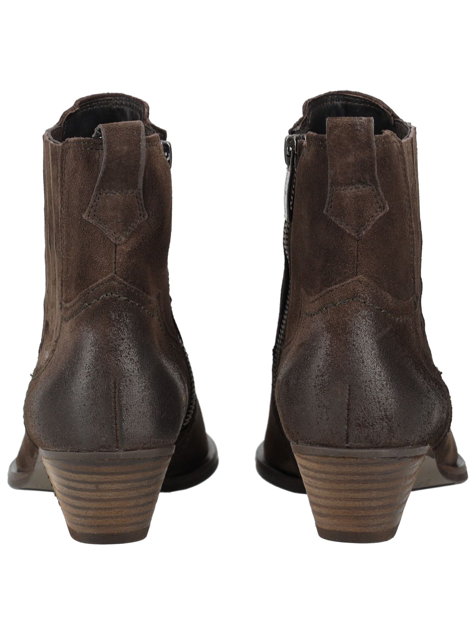 Paul Green Bikerboots »Paul Green Stiefelette Veloursleder«