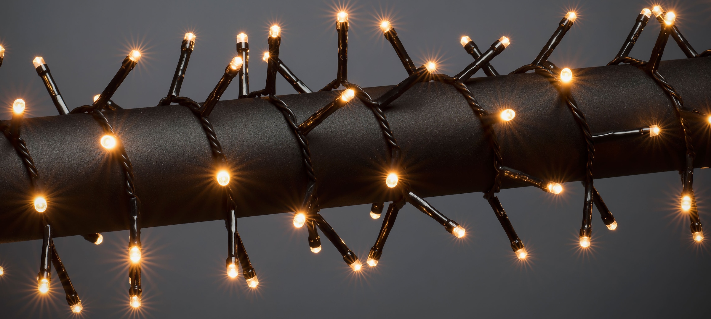 Black Friday KONSTSMIDE LED-Lichterkette BAUR »Weihnachtsdeko«, Dioden Micro | 600 Cluster, Büschellichterkette bernsteinfarbene LED