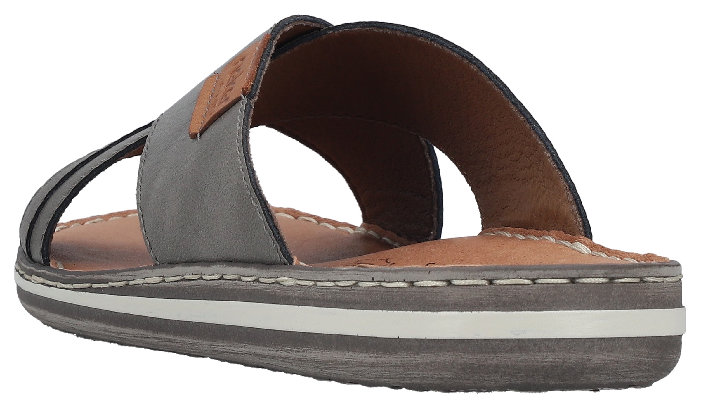 Rieker Pantolette  Sommerschuh, Strandschuh, Schlappen, Hausschuh mit Label