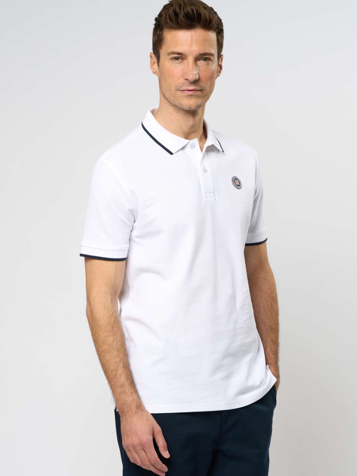VINSON Kurzarmhemd »VINSON 2-pack Polo Ronald«