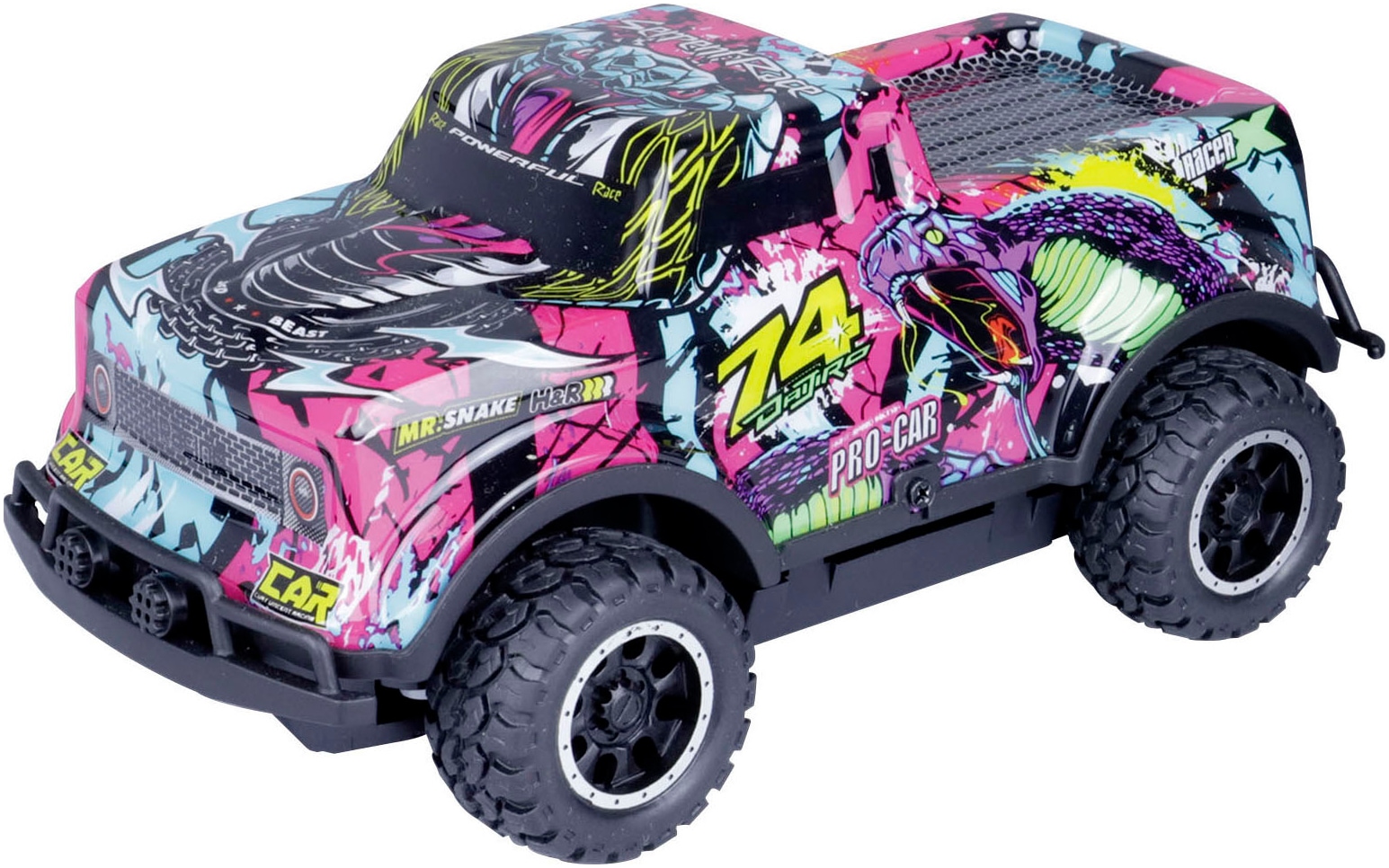 Revell® RC-Monstertruck »Revell® control, Ghost Driver, 2,4 GHZ, lila«, mit LED-Beleuchtung