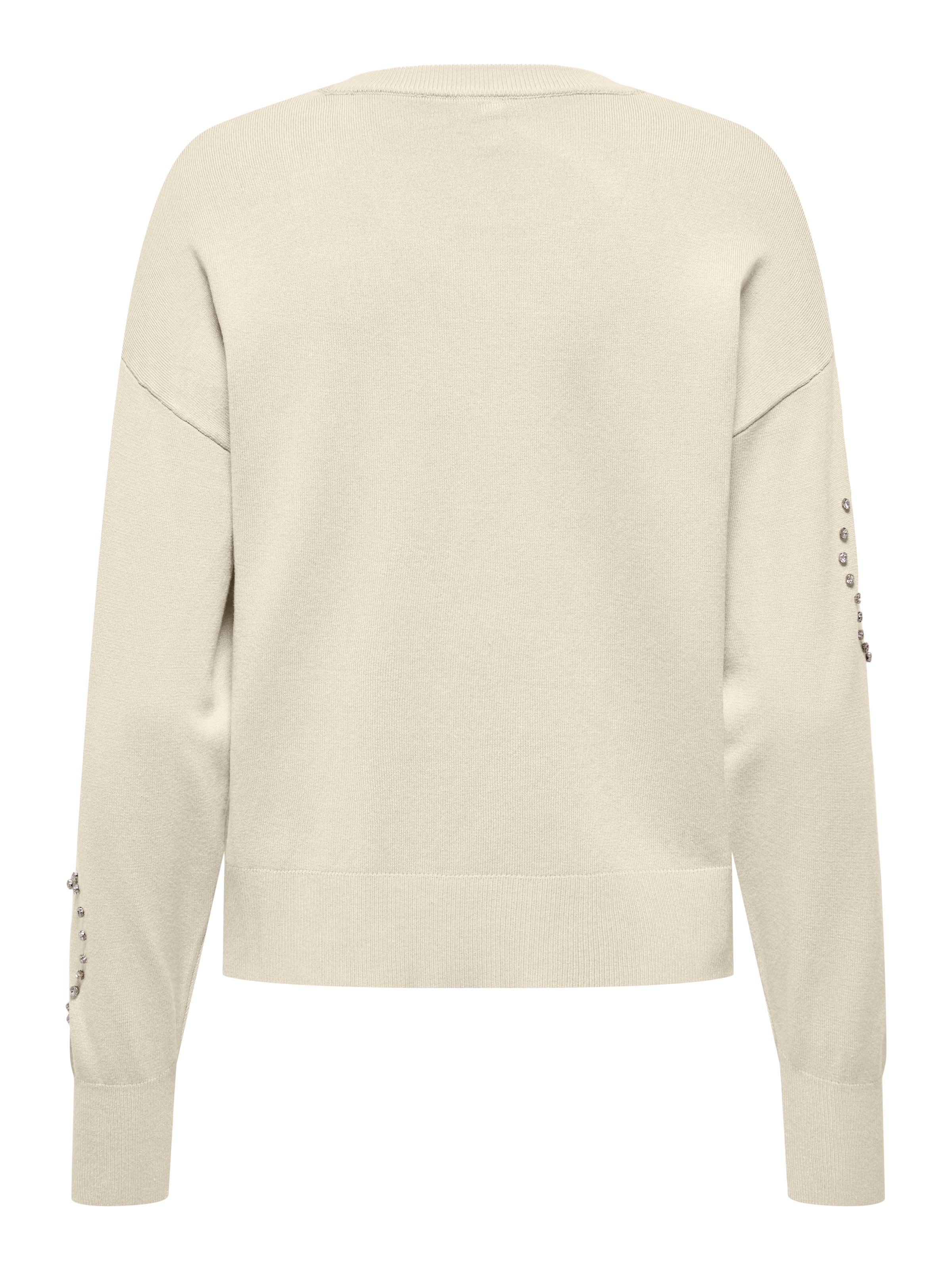 ONLY Rundhalspullover "ONLBEE LS HEART BLING O-NECK CC KNT" günstig online kaufen