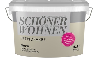 SCHÖNER WOHNEN FARBE Wand- und Deckenfarbe »TRENDFARBE«