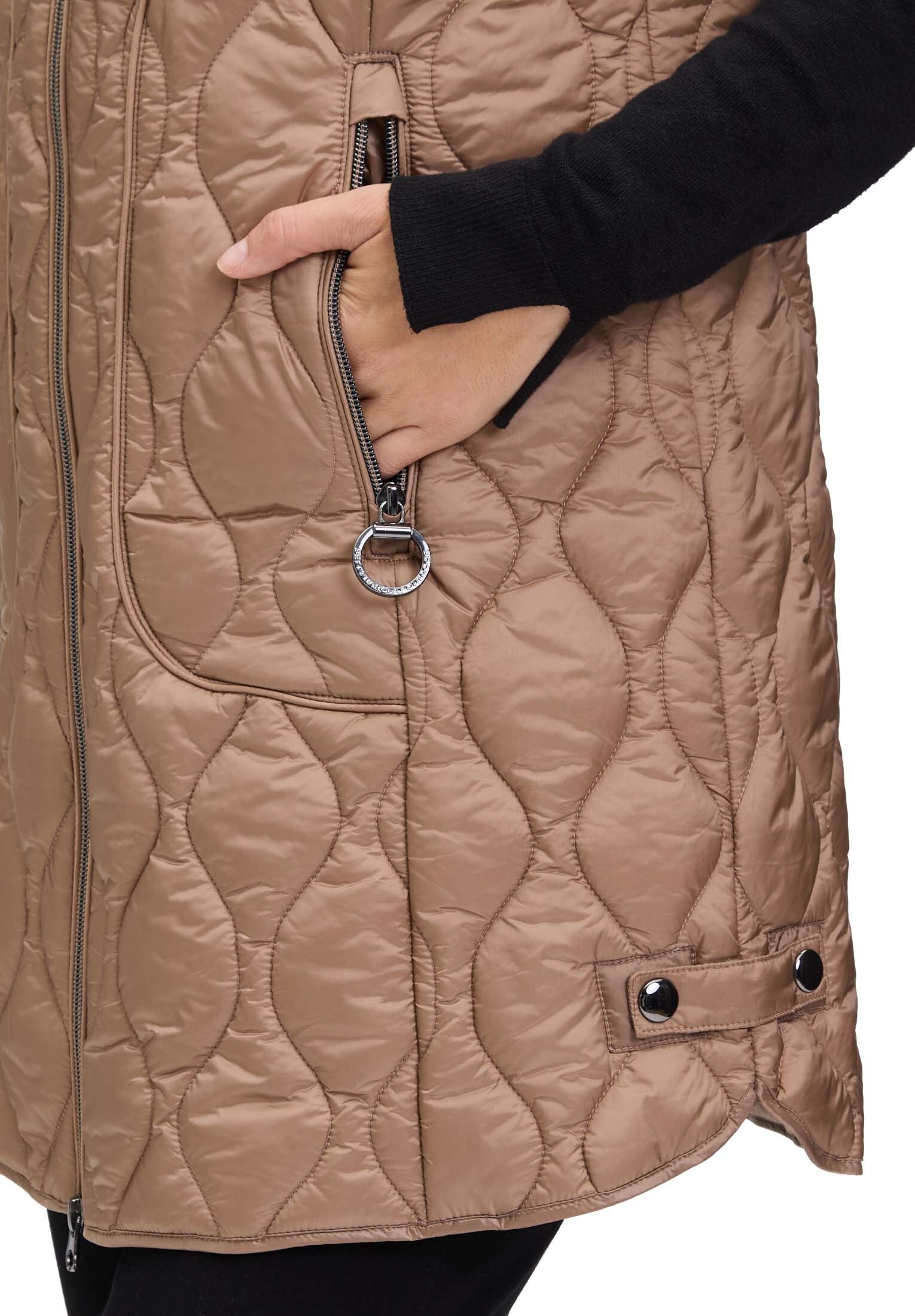 Betty Barclay Strickweste »Betty Barclay Damen Steppweste mit Kapuze«