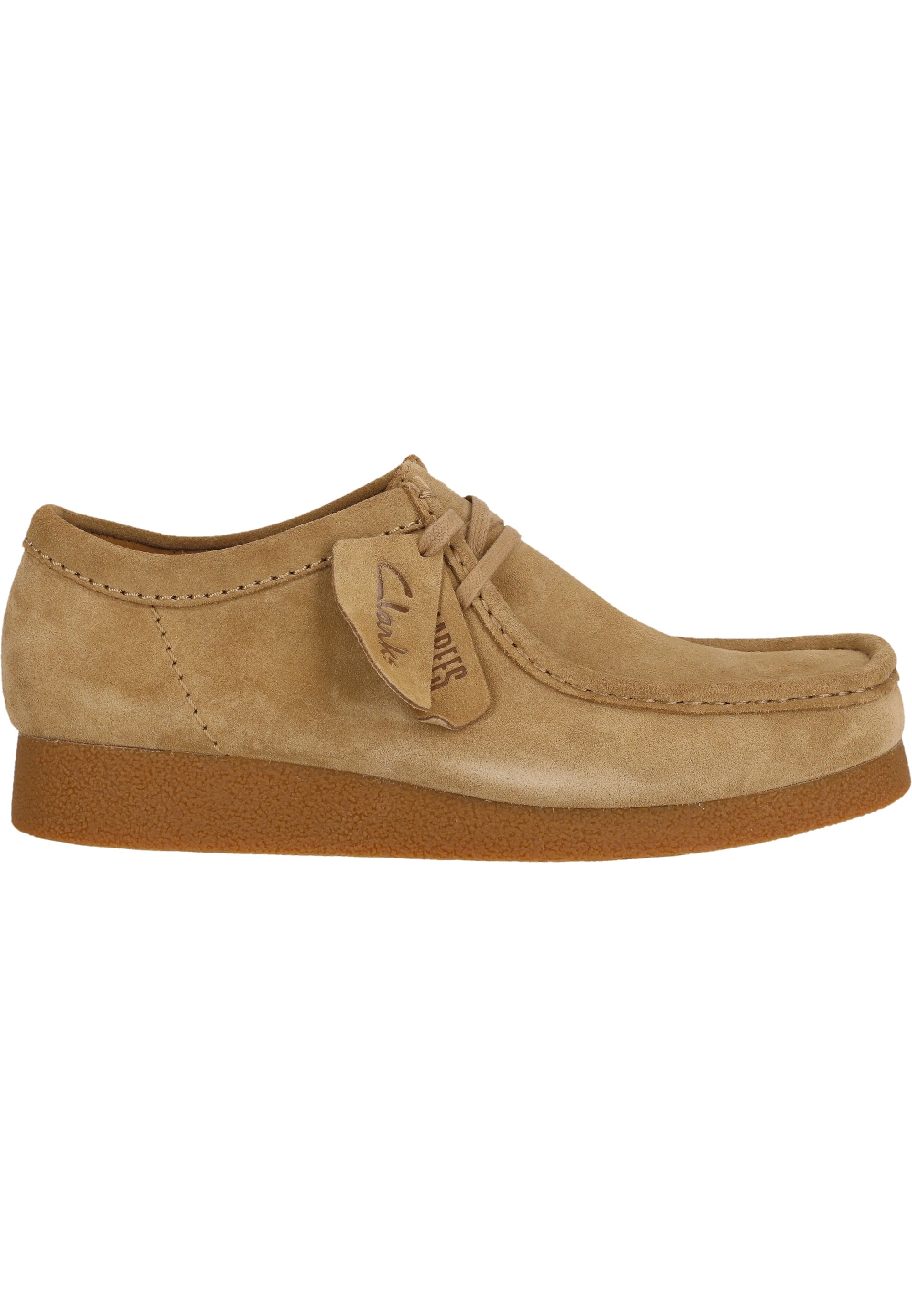 Clarks Schnürschuh »Wallabee«, mit charakteristischer Kieselkrepp-Sohle
