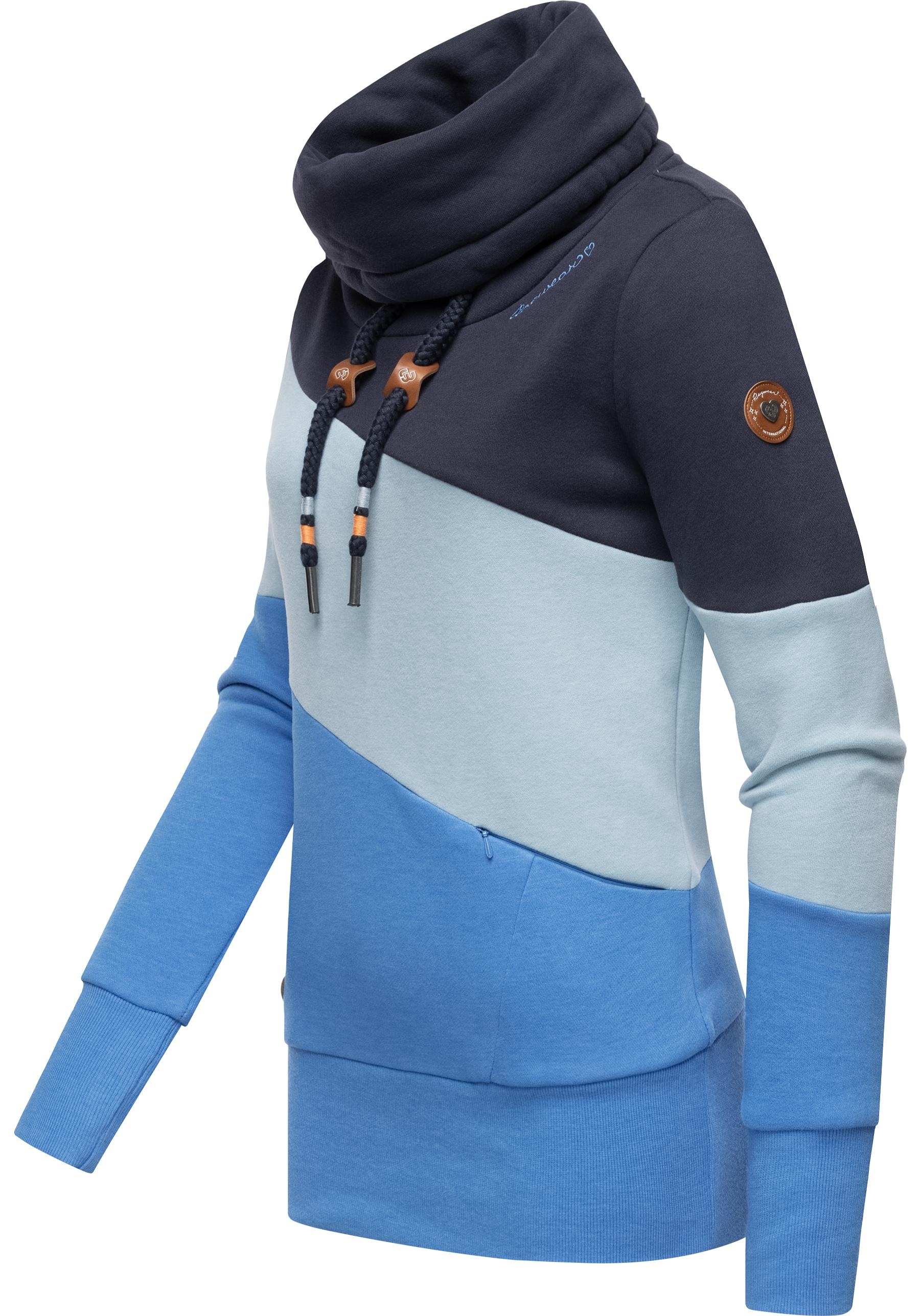 Ragwear Sweatshirt "Rumika", Longsleeve Pullover mit Schlauchkragen günstig online kaufen