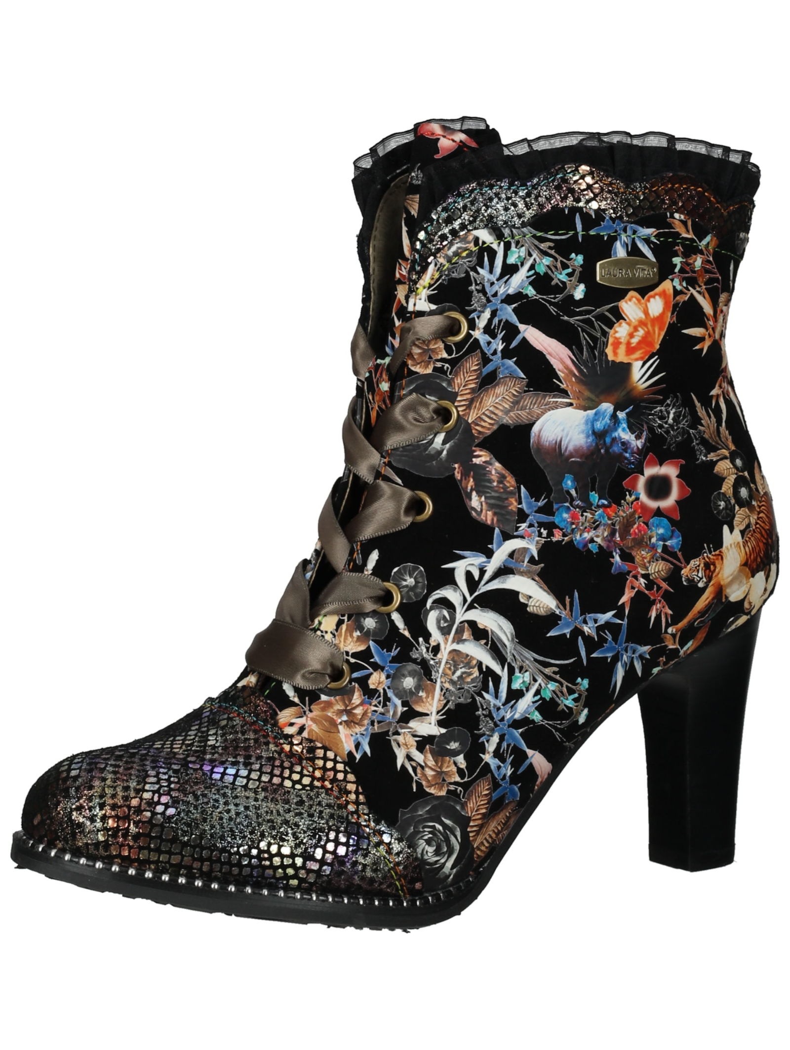 LAURA VITA Schnürstiefelette "LAURA VITA Stiefelette Leder" günstig online kaufen