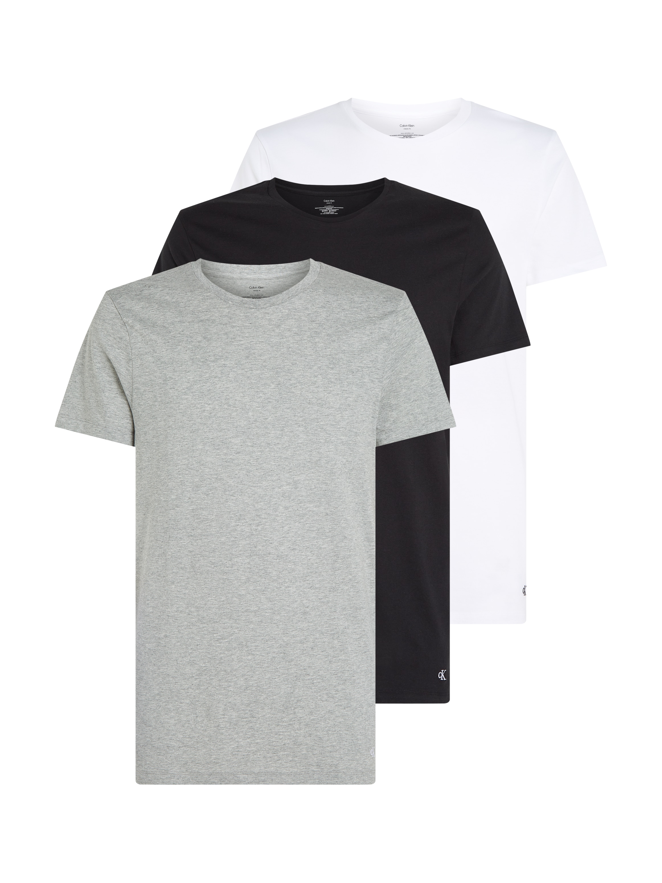 Calvin Klein Underwear T-Shirt "S/S CREW NECK 3PK" Packung, 3er-Pack, 3 Stk günstig online kaufen