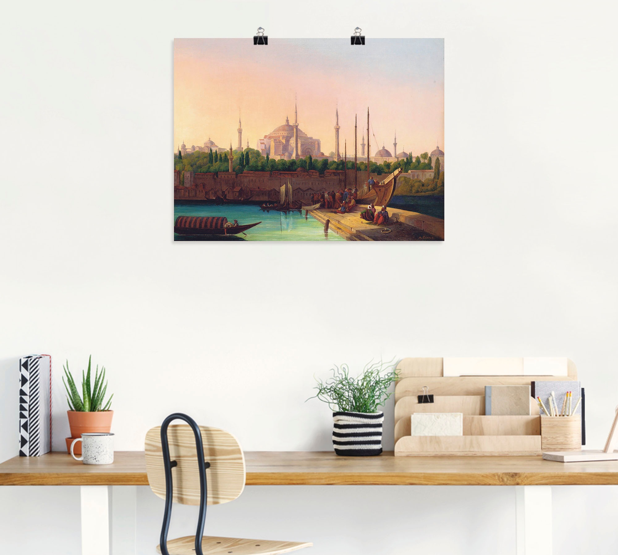 Artland Wandbild »Hagia Sophia, Istanbul.«, als Gebäude, St.), Poster oder versch. in Wandaufkleber Größen Leinwandbild, | BAUR (1 bestellen