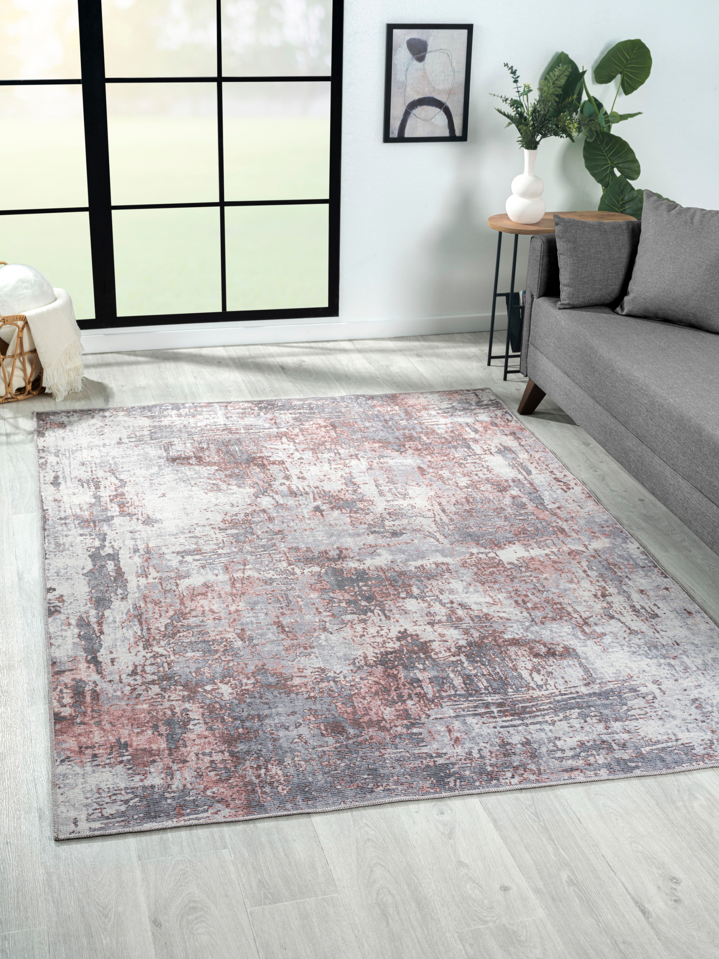 Myflair Möbel & Accessoires Outdoorteppich "Avery" rechteckig 10 mm Höhe Kurzflor, modernes Design, waschbar, In- und Outdoor geeignet