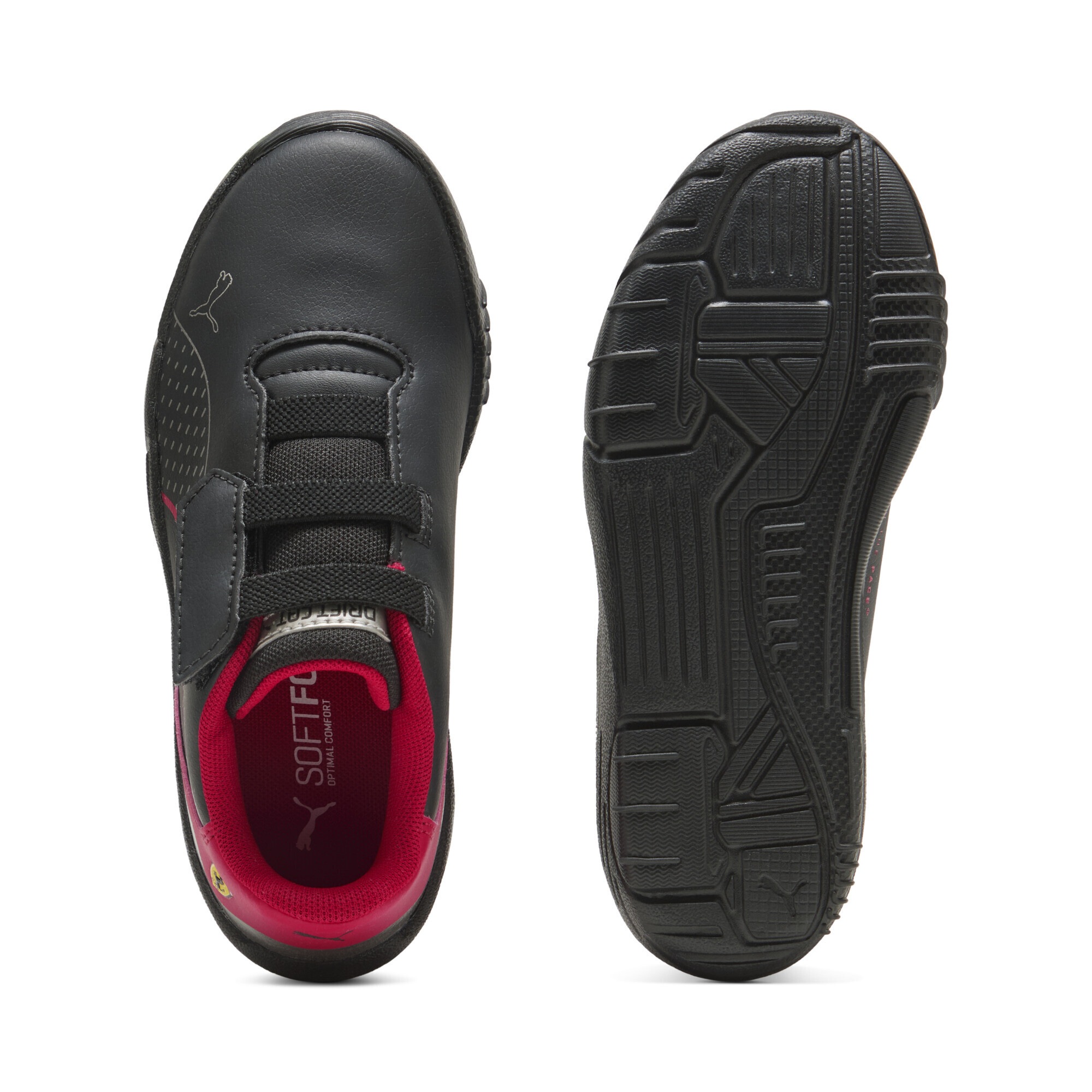 Sneaker PUMA "Scuderia Ferrari HP Drift Cat 11 Sneakers Kinder", Kinder, Gr. 31, schwarz, Obermaterial: Textil, Synthetik; Futter: Textil; Innensohle: Textil; Laufsohle: Gummi, Schuhe Sneaker 3