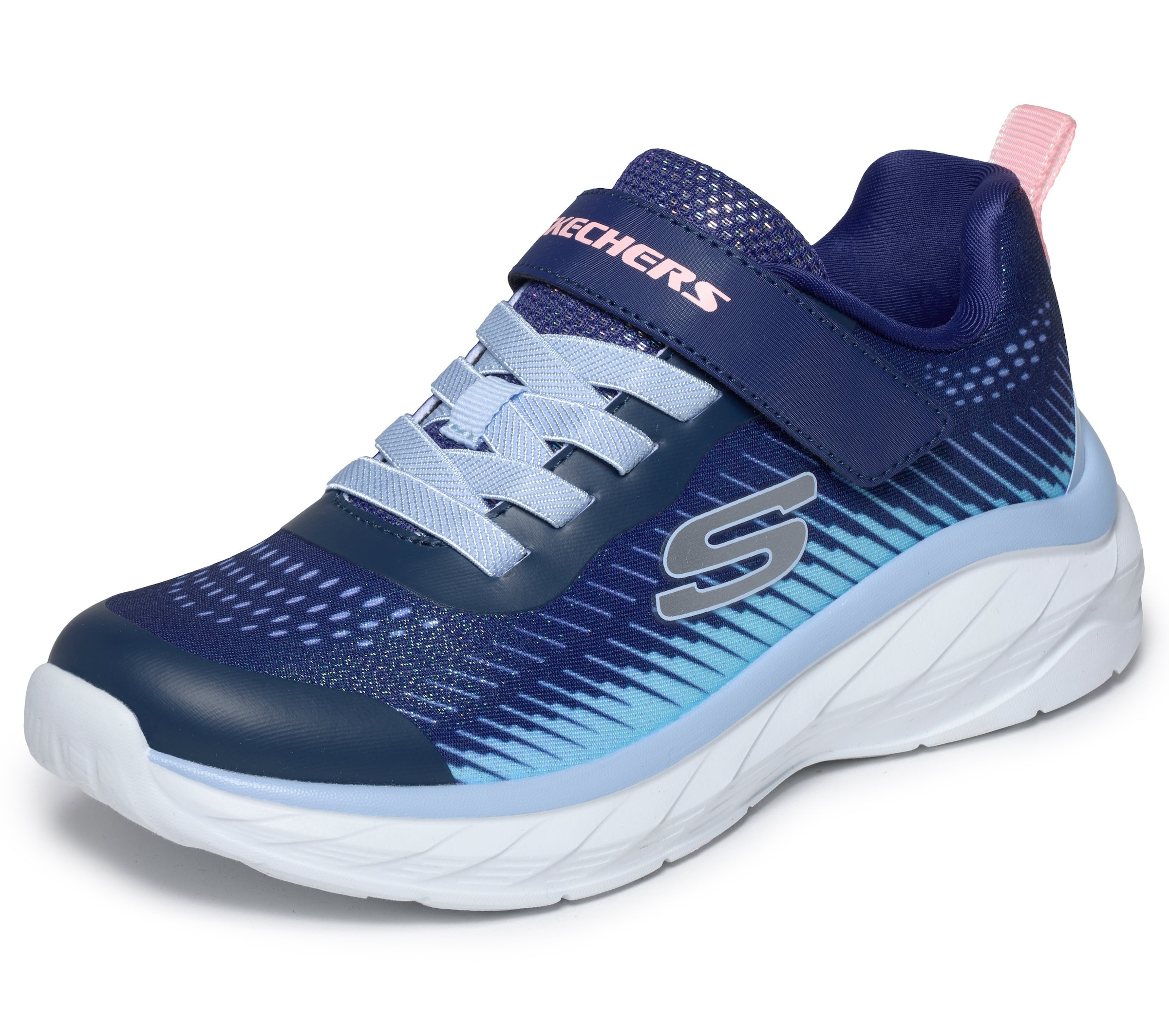 Skechers Sneaker "BOUNDLESS" Freizeitschuh mit Klett, Größenschablone zum Download