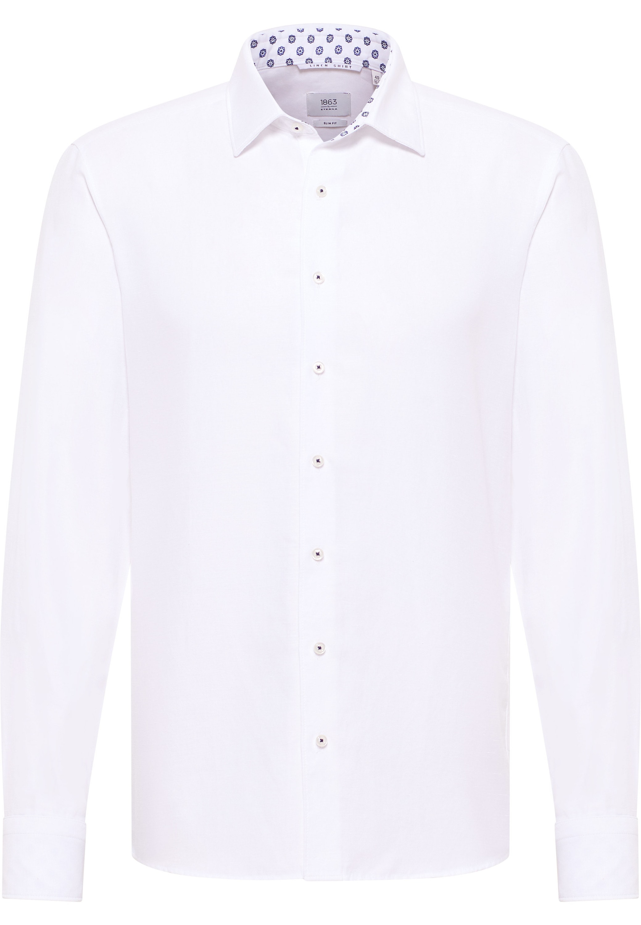 Eterna Langarmhemd »SLIM FIT«, EASY IRON (bügelleicht)