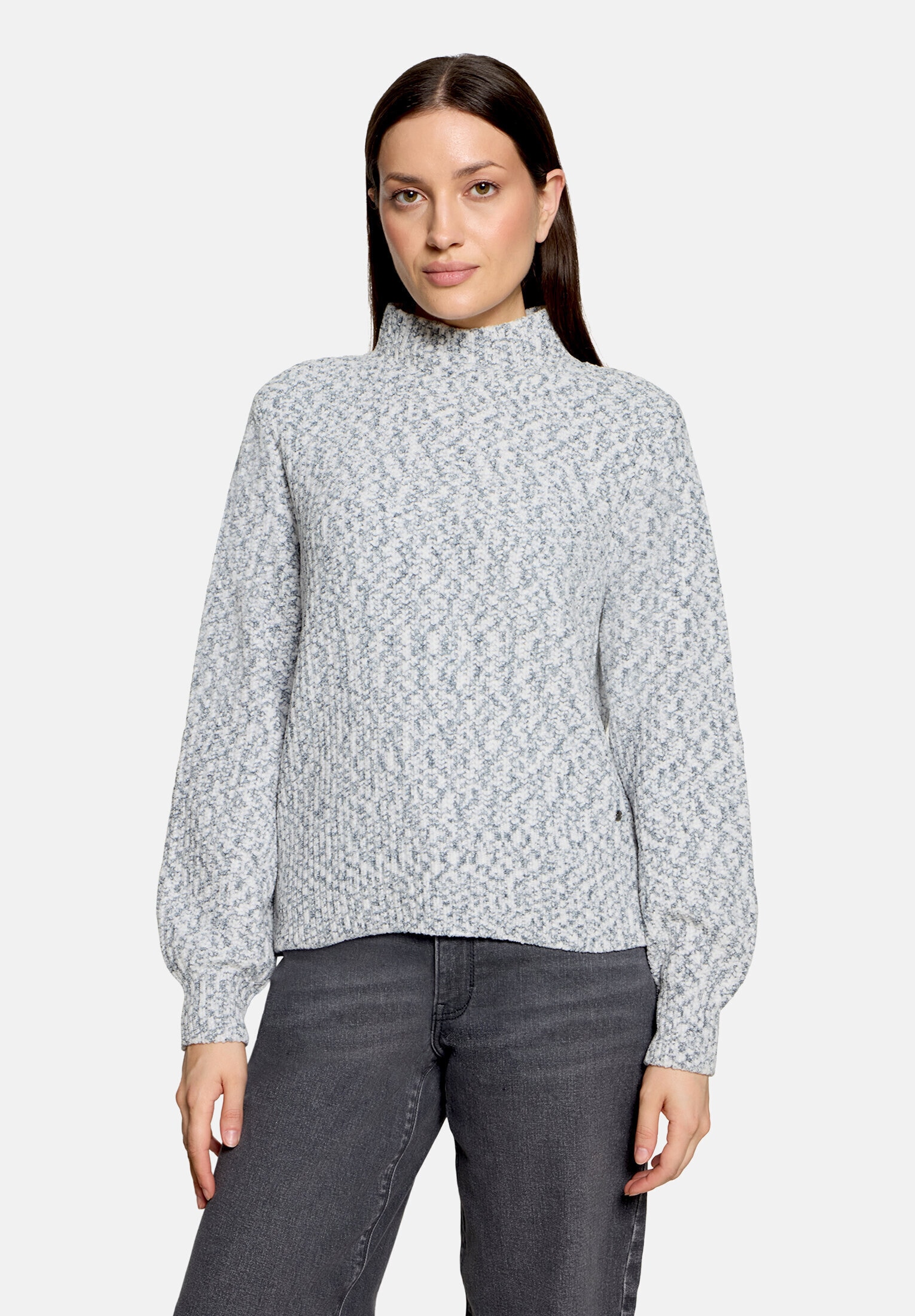 Betty&Co Strickpullover »Damen mit Stehkragen« 1
