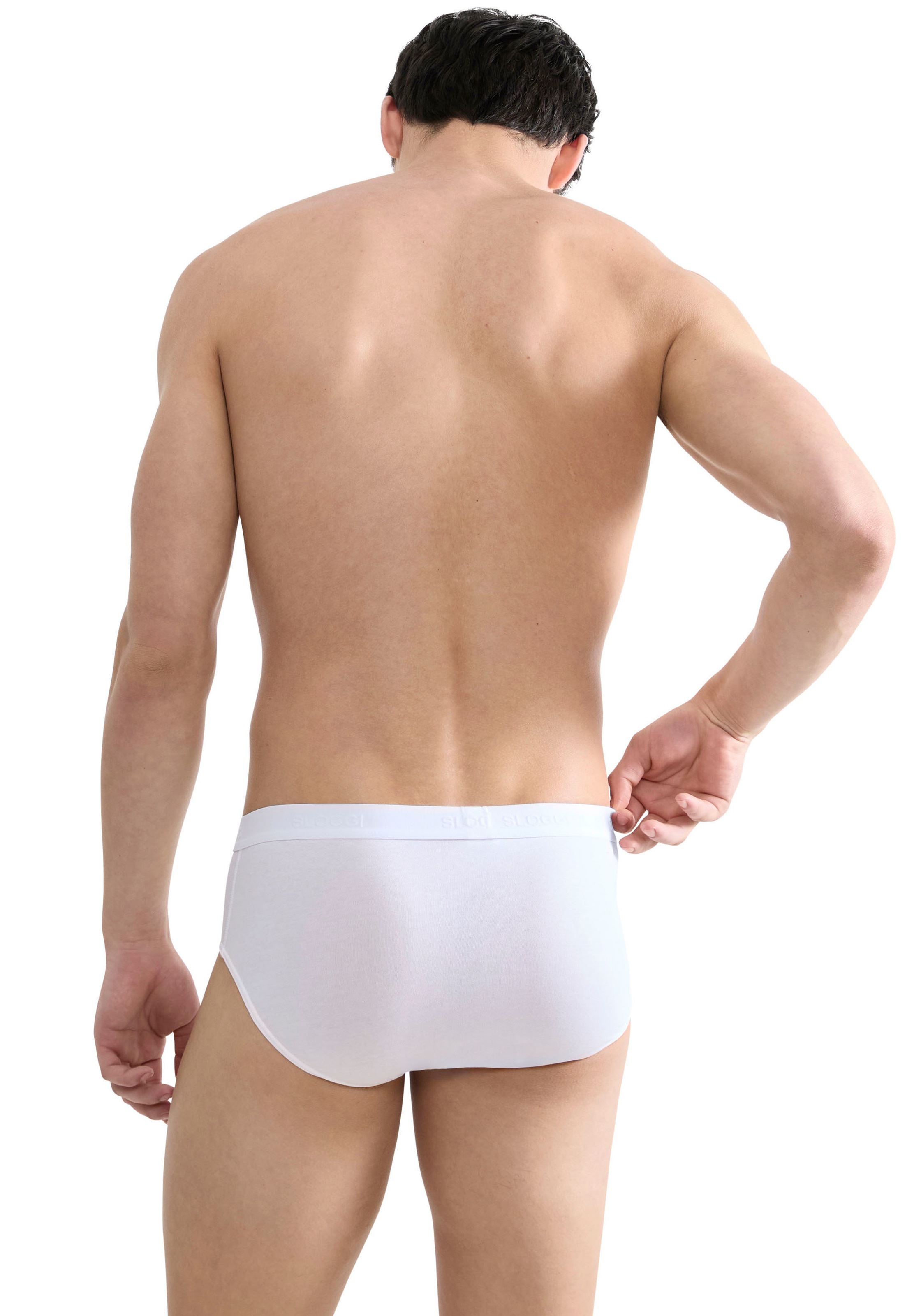 Thumbnail - sloggi Midislip "Men 24/7", weich, atmungsaktiv, ohne Eingriff, Softbund, Baumwollmix