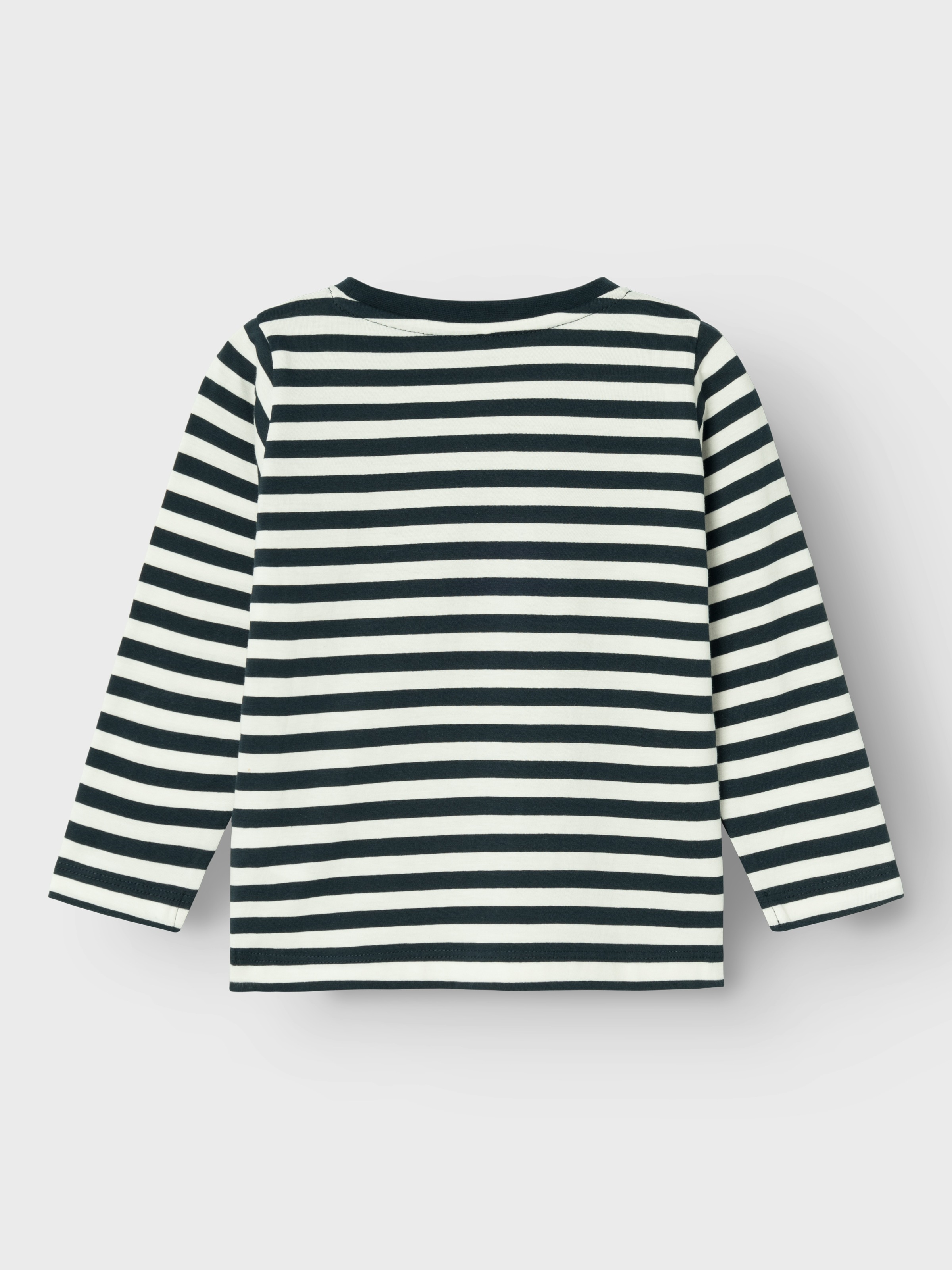 Thumbnail - Name It Langarmshirt "NMMSALMO NREG LS TOP NOOS" im tollen Ringel-Look