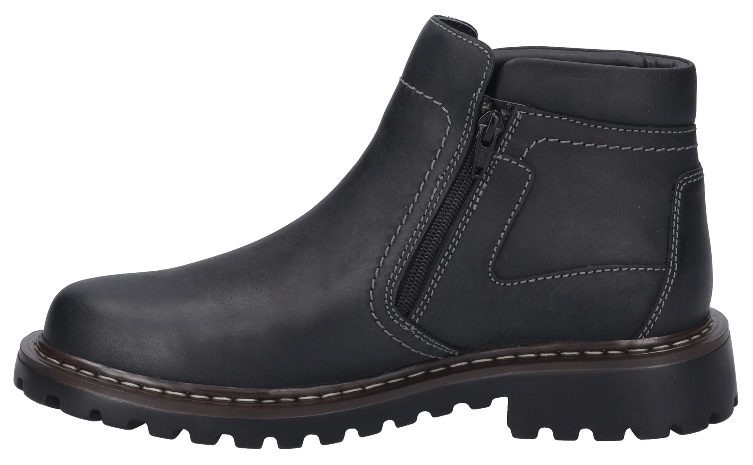 Josef Seibel Winterboots »Chance 55«, Schlupfstiefel, Komfortschuh, Winterstiefel mit Wechselfußbett