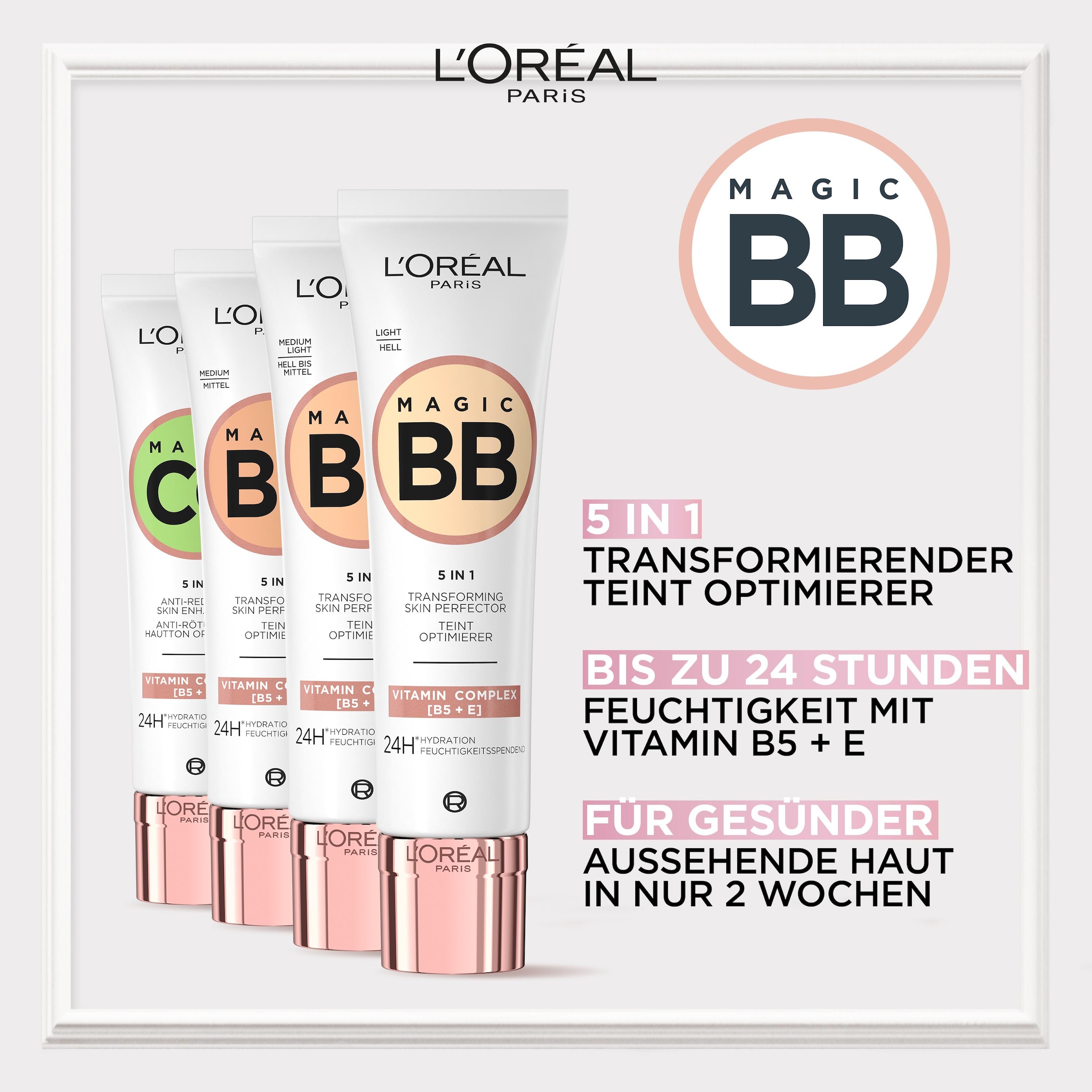 L'ORÉAL PARIS BB-Creme »CC C'EST MAGIC«, mit hoher Wirksamkeit