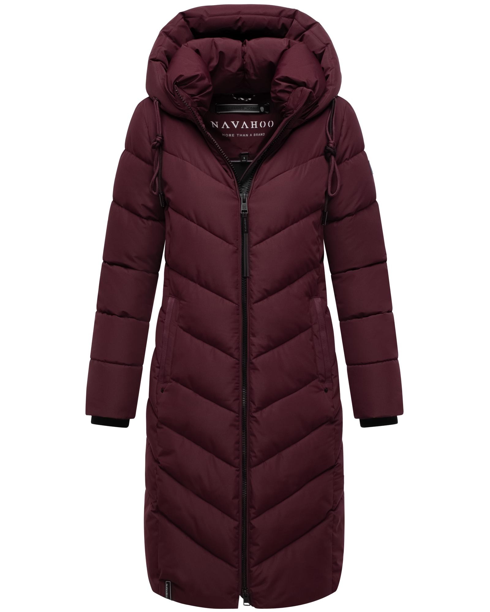 Navahoo Steppmantel »Sahnekatzii XIV«, Schicker Wintermantel mit kuschlig warm wattiertem Kragen