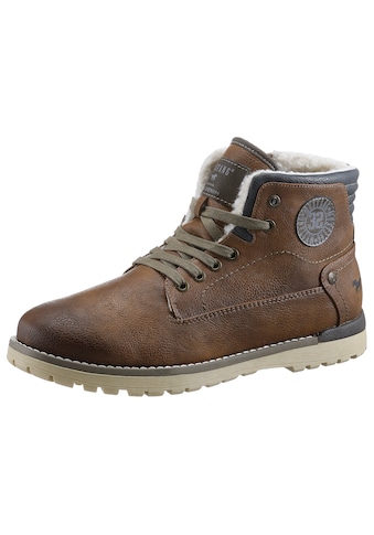 Mustang Shoes Suvarstomi batai su Warmfutter