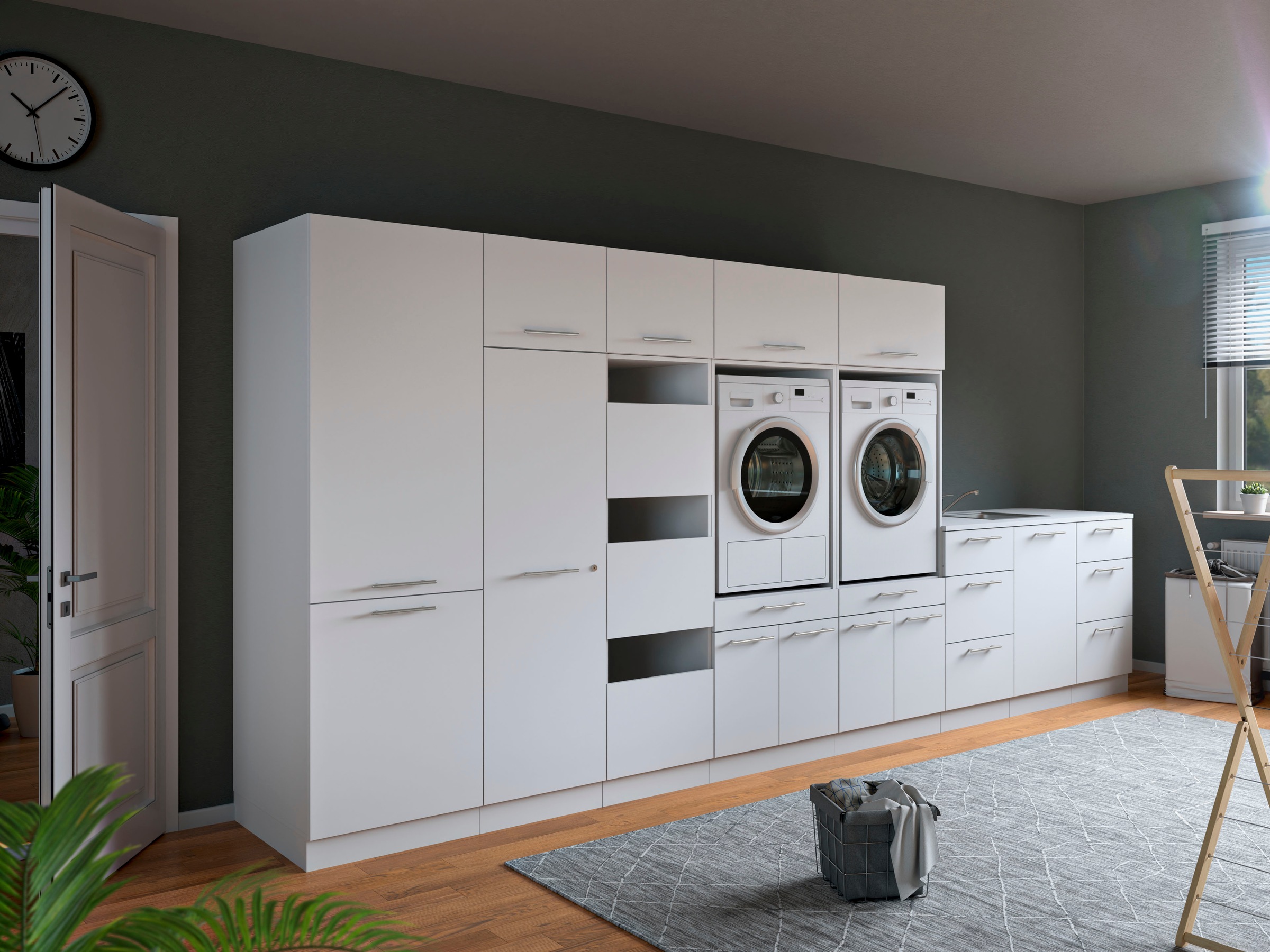 Laundreezy Mehrzweckschrank-Set "Laundreezy, 12-tlg. Mehrzweckschrank-Set B günstig online kaufen