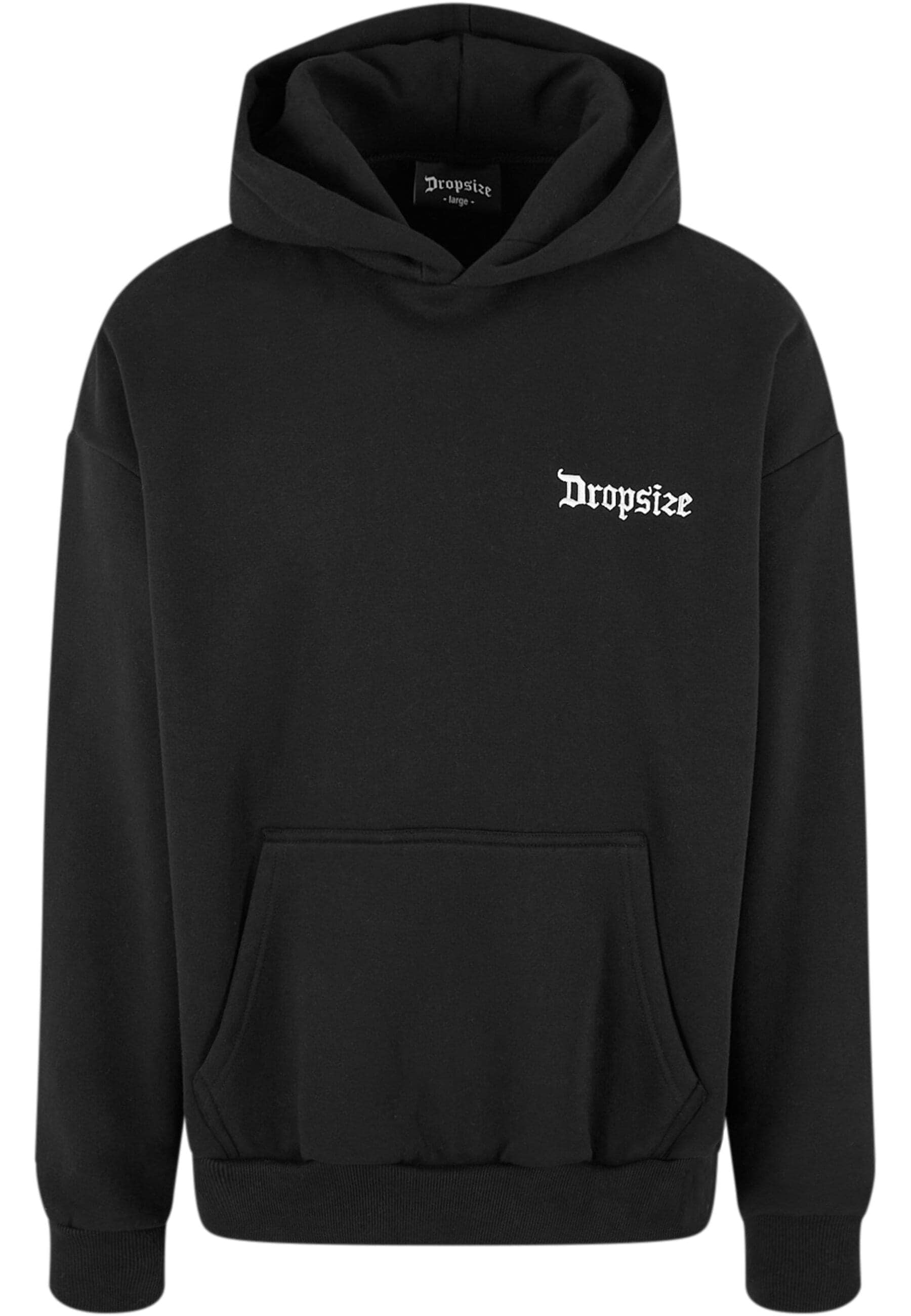 Dropsize Kapuzensweatshirt "Dropsize Herren Heavy Backlogo Hoodie" 1 Stk. t günstig online kaufen