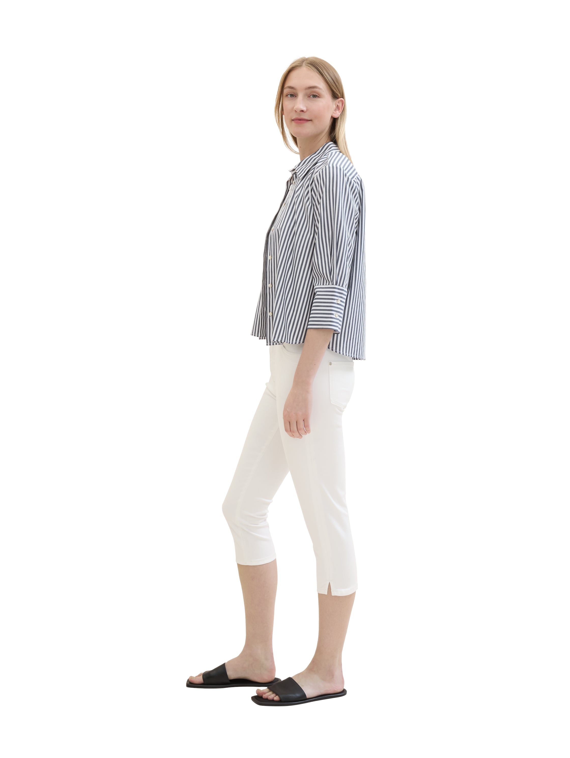 TOM TAILOR Caprijeans »KATE«, mit Bio-Baumwolle