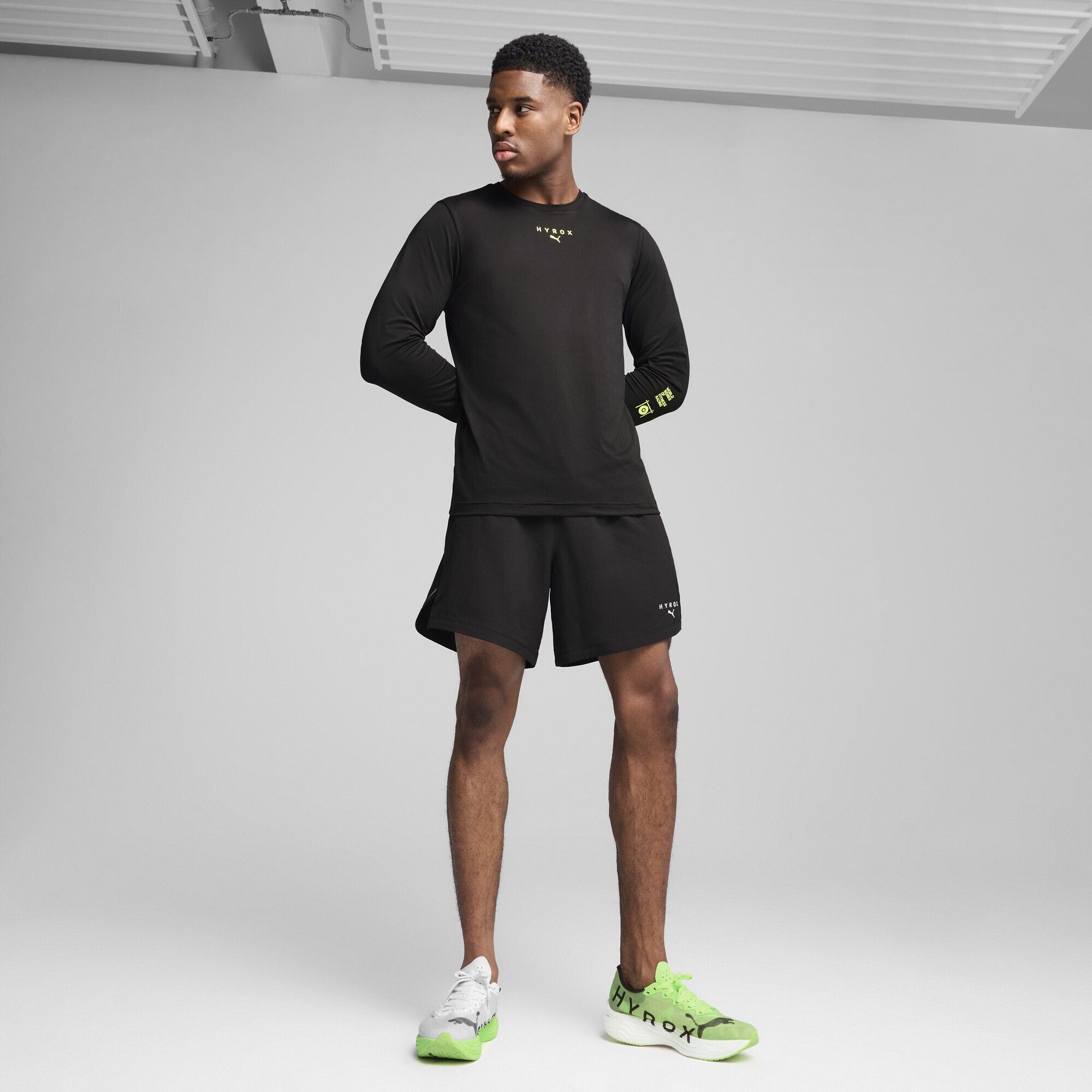 PUMA Trainingsshirt »PUMA x HYROX CLOUDSPUN Langarm-Shirt Herren«