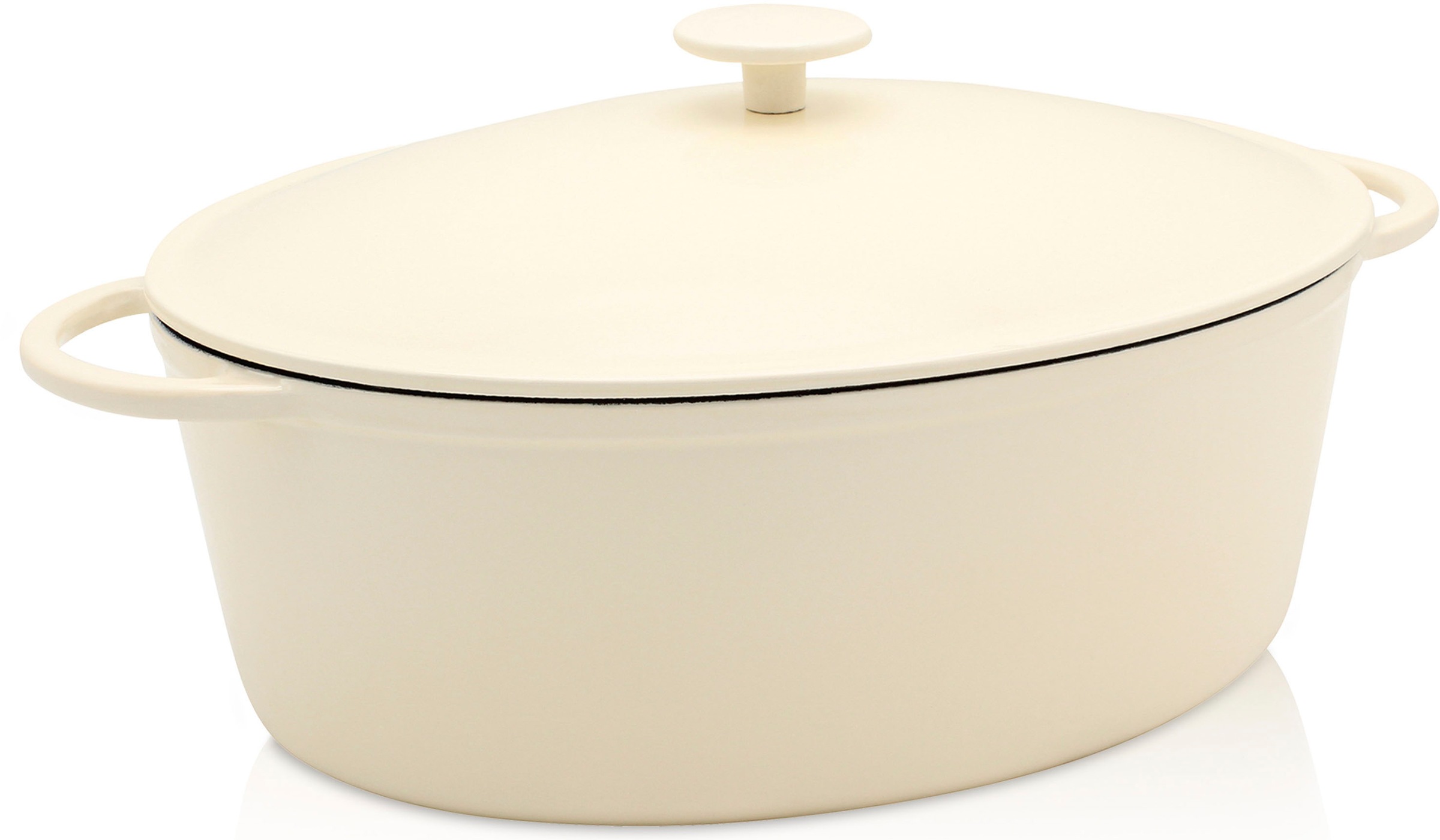 Krüger Bräter "Eisenguss Gansbräter mit Deckel SAVANNA, 34 x 27 x 12,5 cm" günstig online kaufen