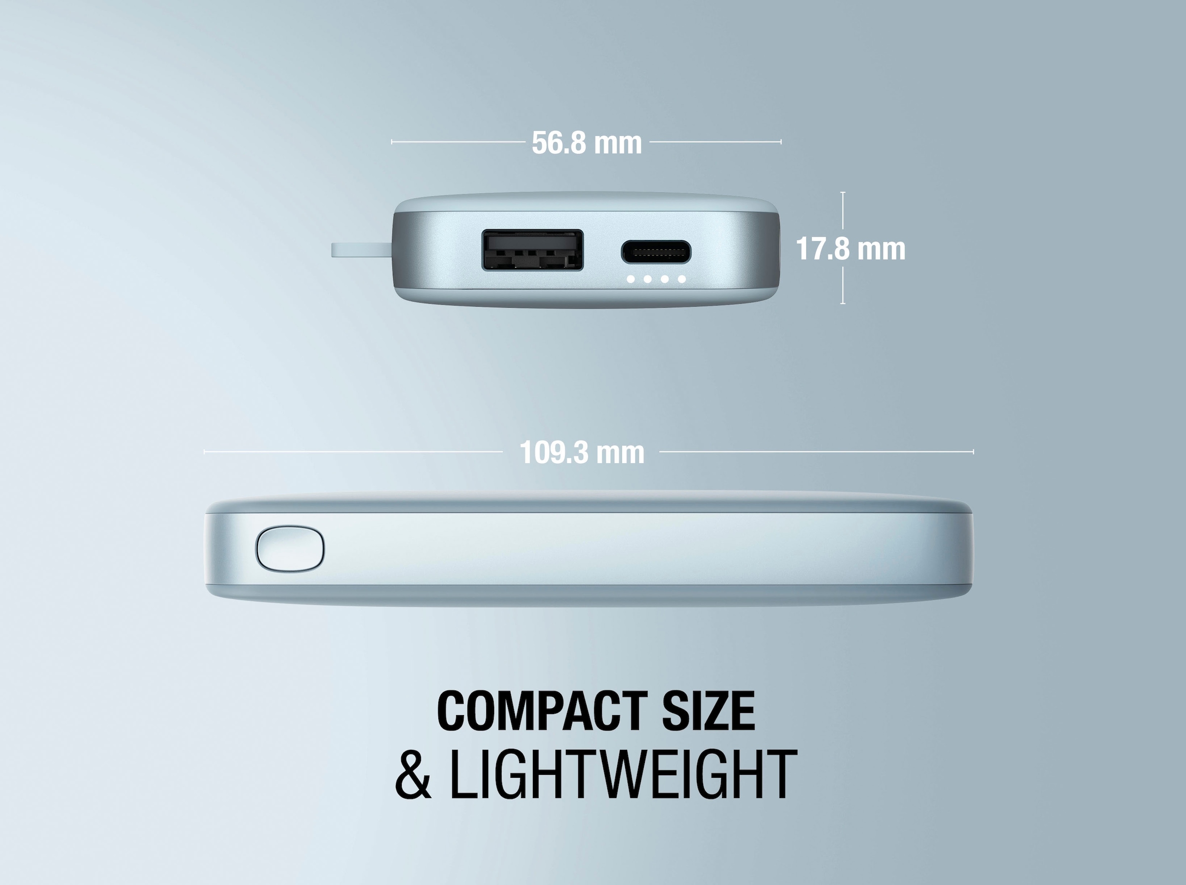 Fresh´n Rebel Powerbank »Power Pack 6000mAh mit USB-C, Fast Charge«, 5 V