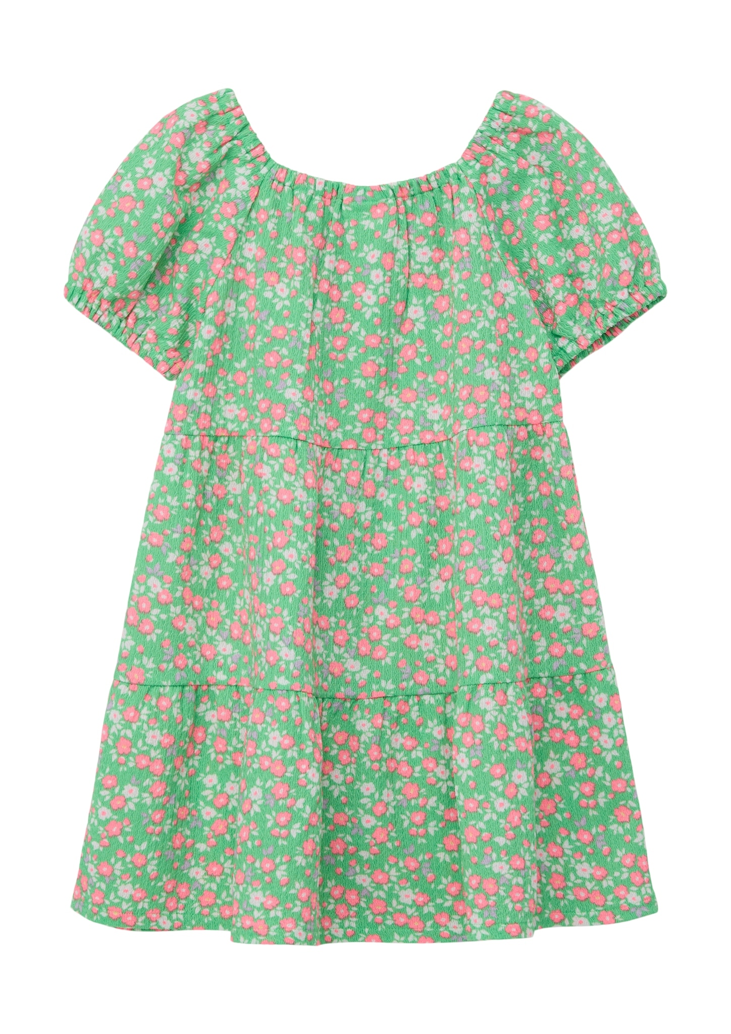 s.Oliver Junior Sommerkleid, mit All-Over Print