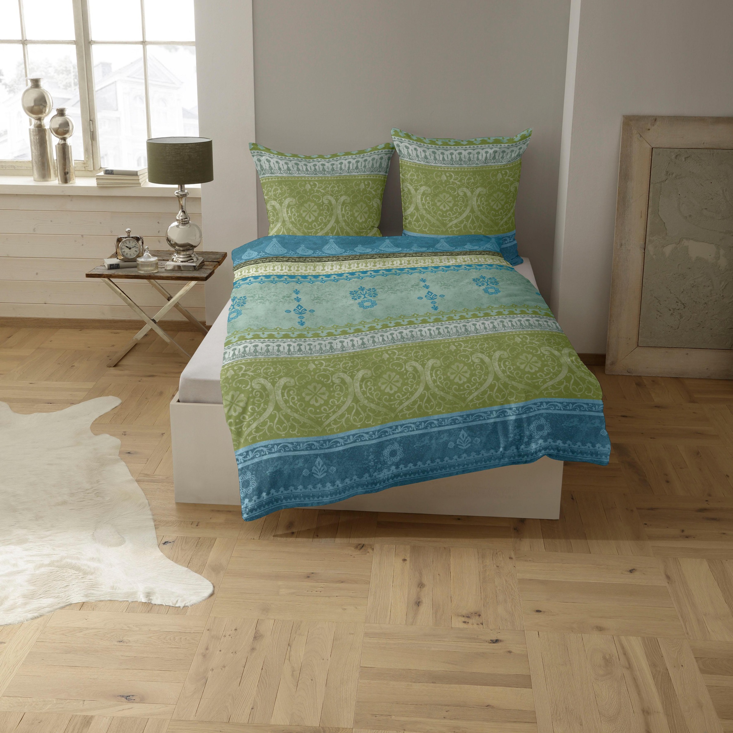 CASATEX Bettwäsche "Indi" 2 Stk. romantisch, orientalisch, weich und gemütl günstig online kaufen