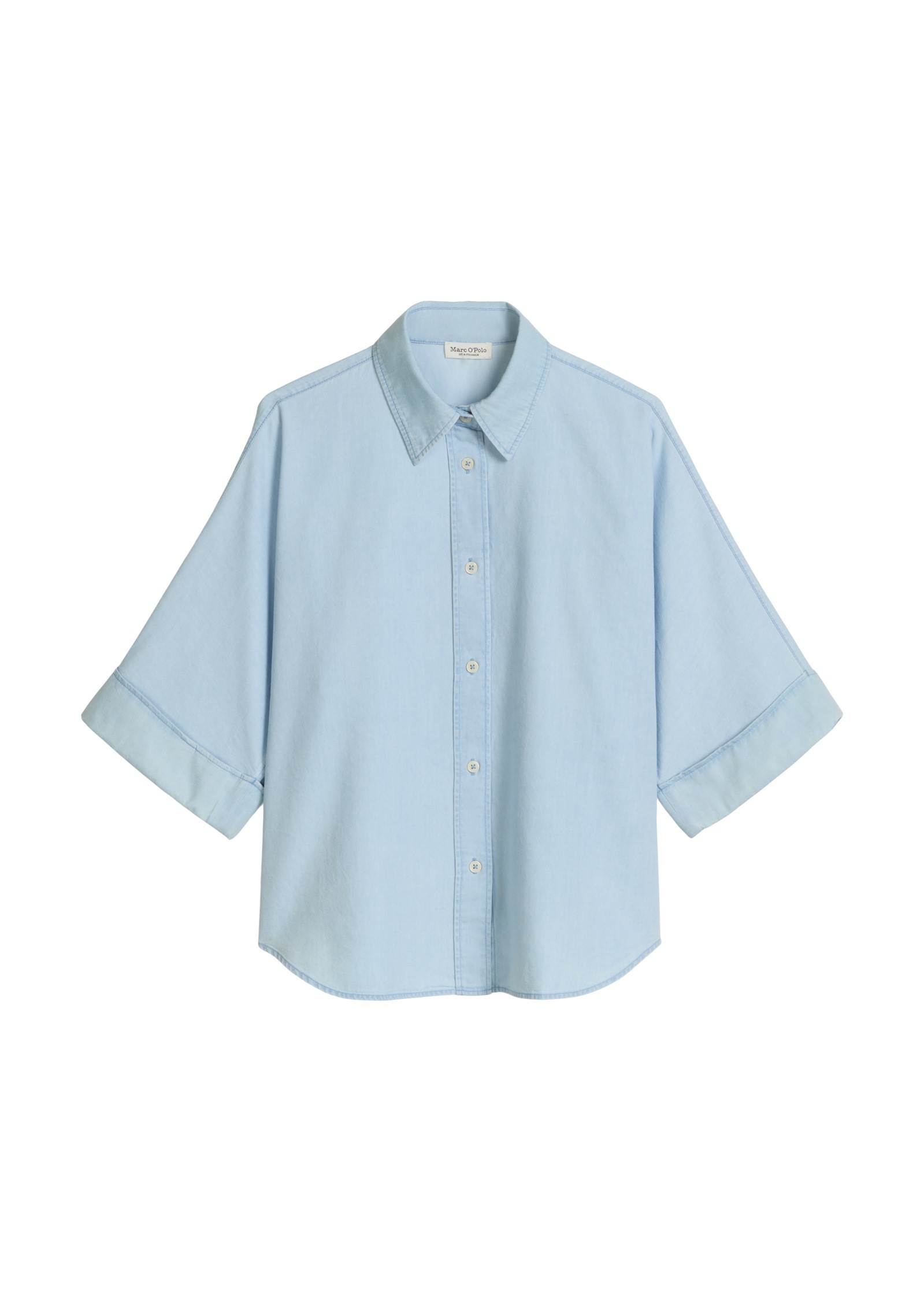Marc O'Polo Kurzarmbluse »mit Tencel™ Lyocell«