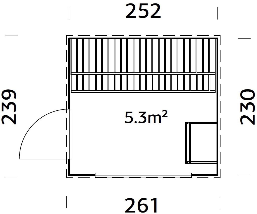 Palmako Sauna »Grace«