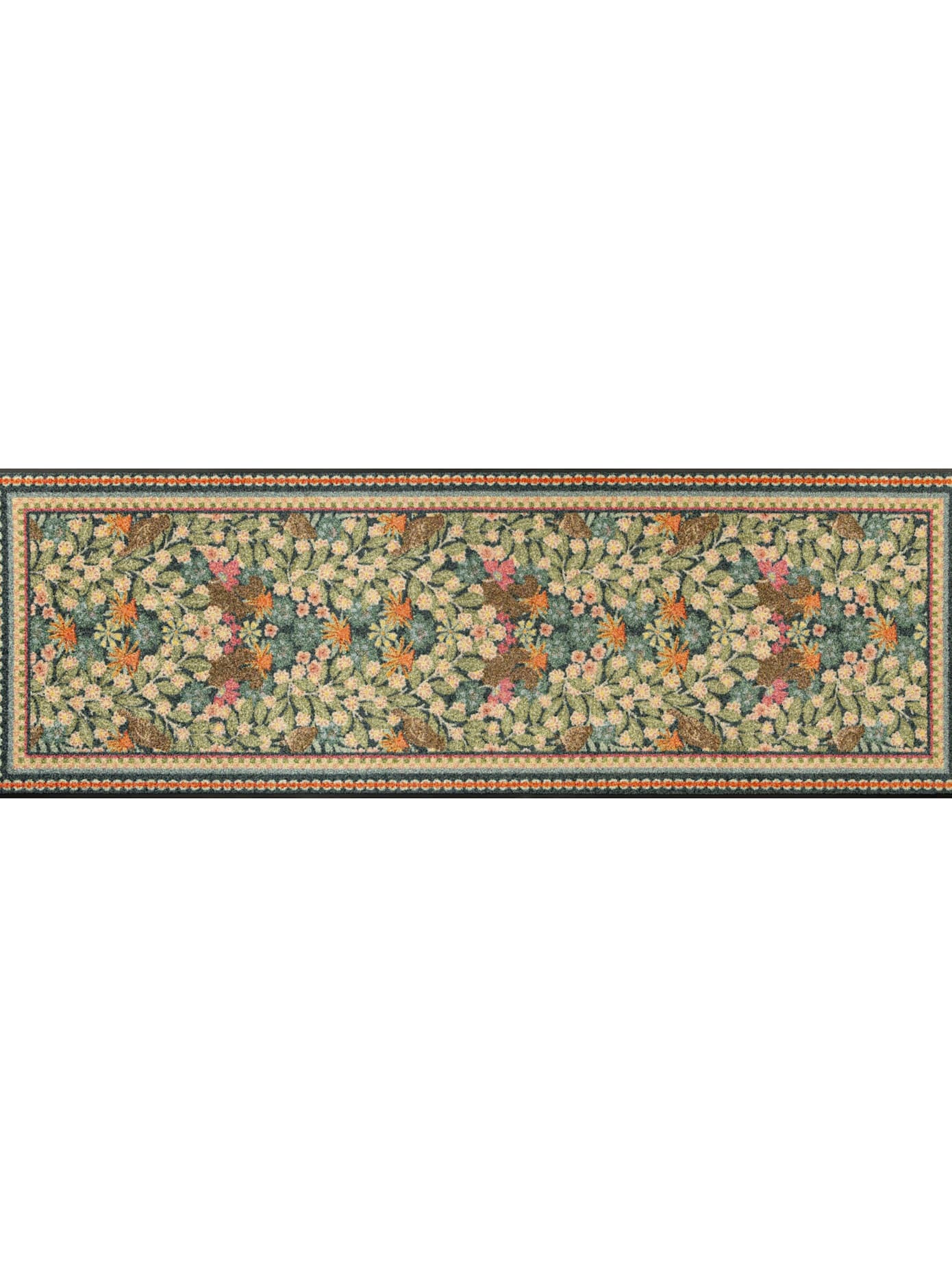 wash+dry by Kleen-Tex Fußmatte Green Patterned 50x75 cm 2