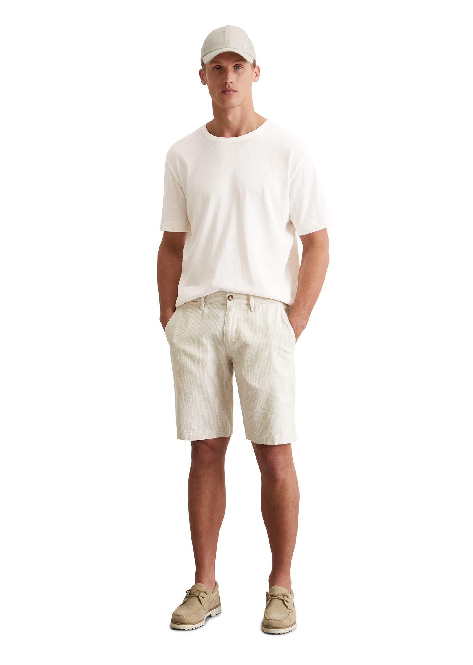 Marc O'Polo Shorts »aus Leinen und Bio-Baumwolle«