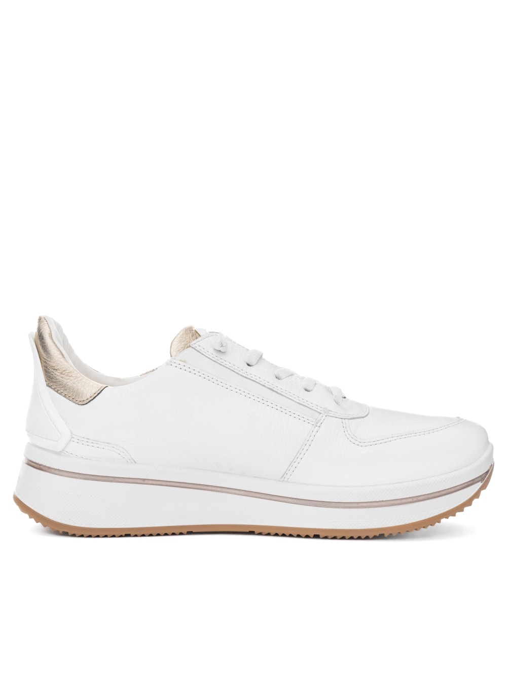 Ara Slip-On Sneaker »SAPPORO«, Freizeitschuh, Schnürschuh mit Frottee-Futter, H-Weite