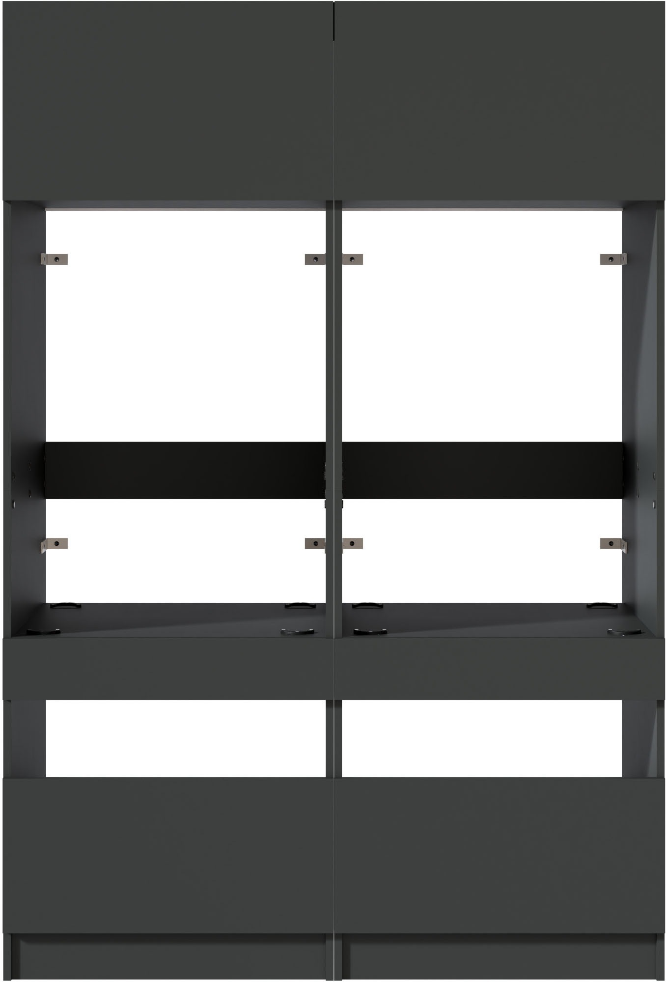 BASIC by Balculina Mehrzweckschrank-Set »Washhome B/T/H 135x68x200 cm« 2 Stk. tlg.
