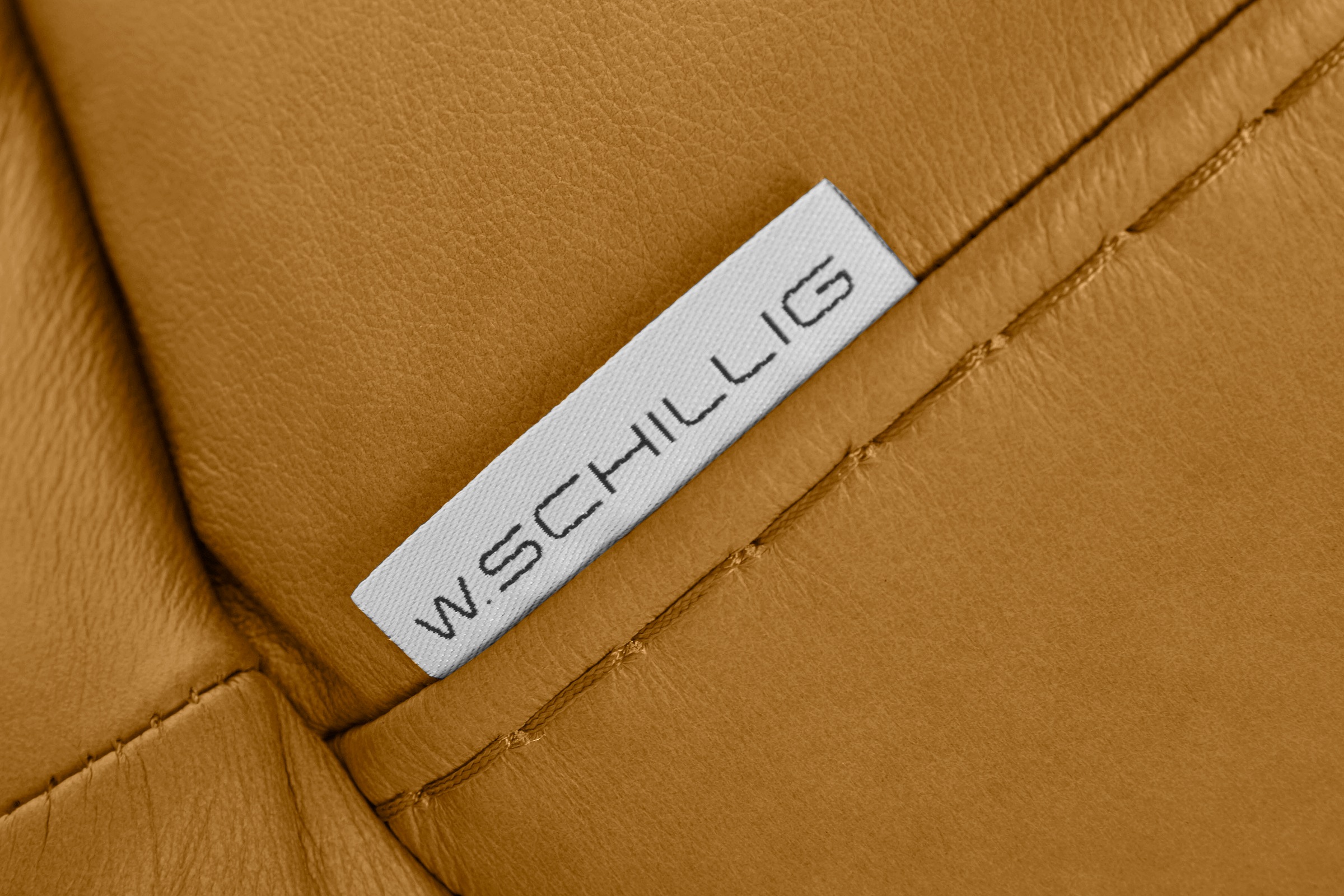 W.SCHILLIG 2,5-Sitzer »montanaa«, mit Metallfüßen in Chrom glänzend, Breite 232 cm