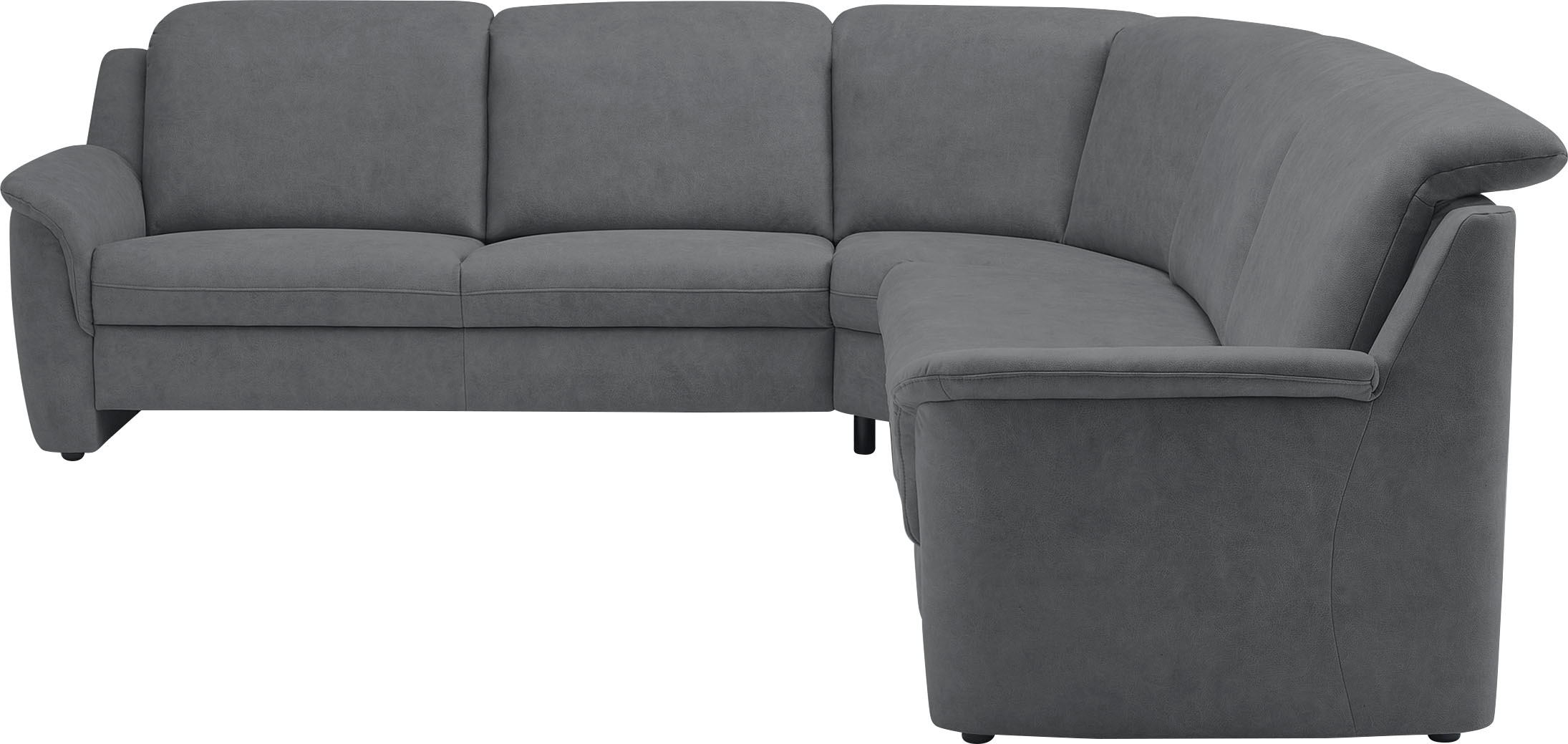 VILLA BECK Ecksofa »Garda L-Form«, (4 St.), inklusive Kopfteilverstellung, Stellmaß 277x245cm