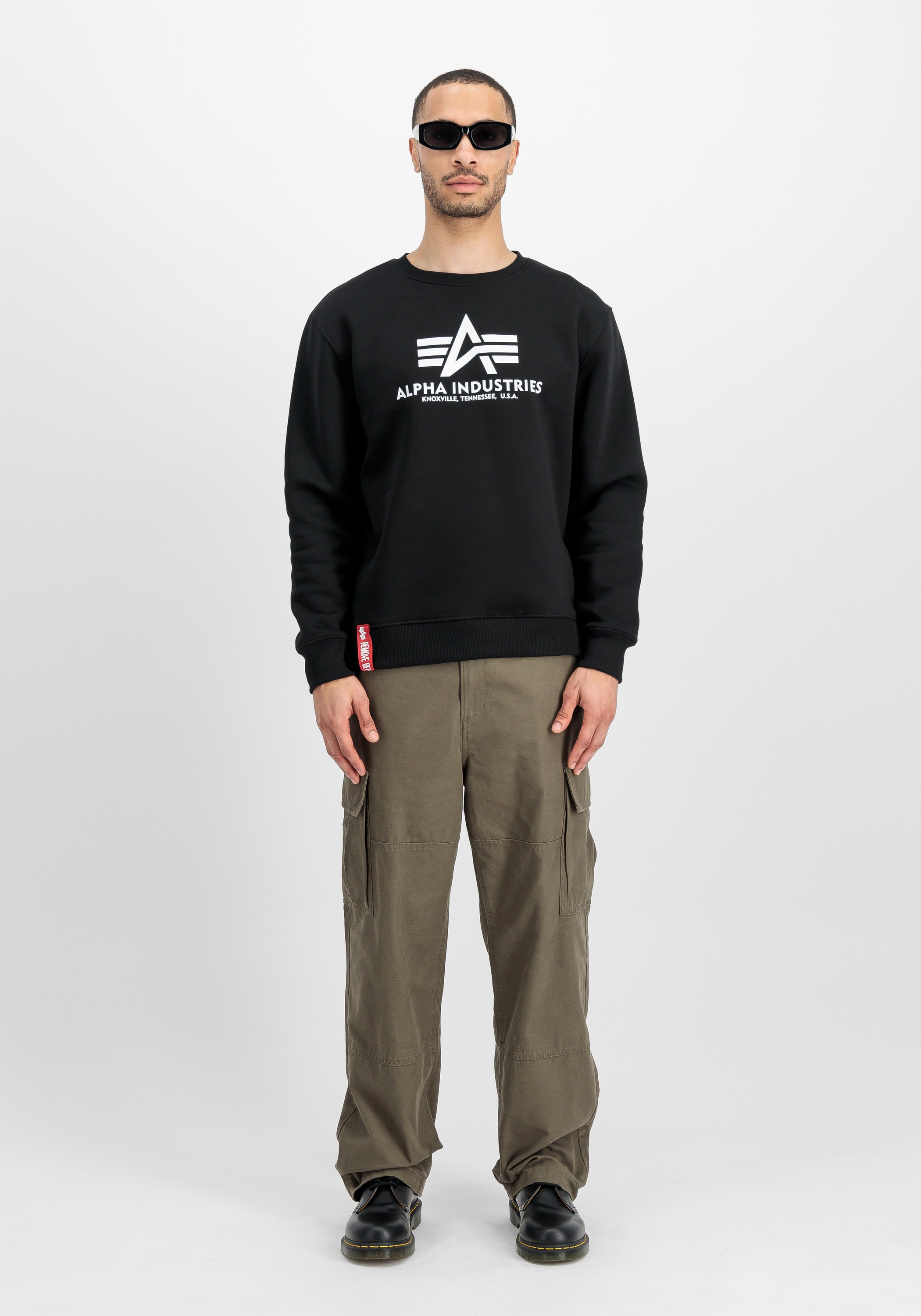 Alpha Industries Sweater »Basic Sweatshirt BL Sweatshirt«