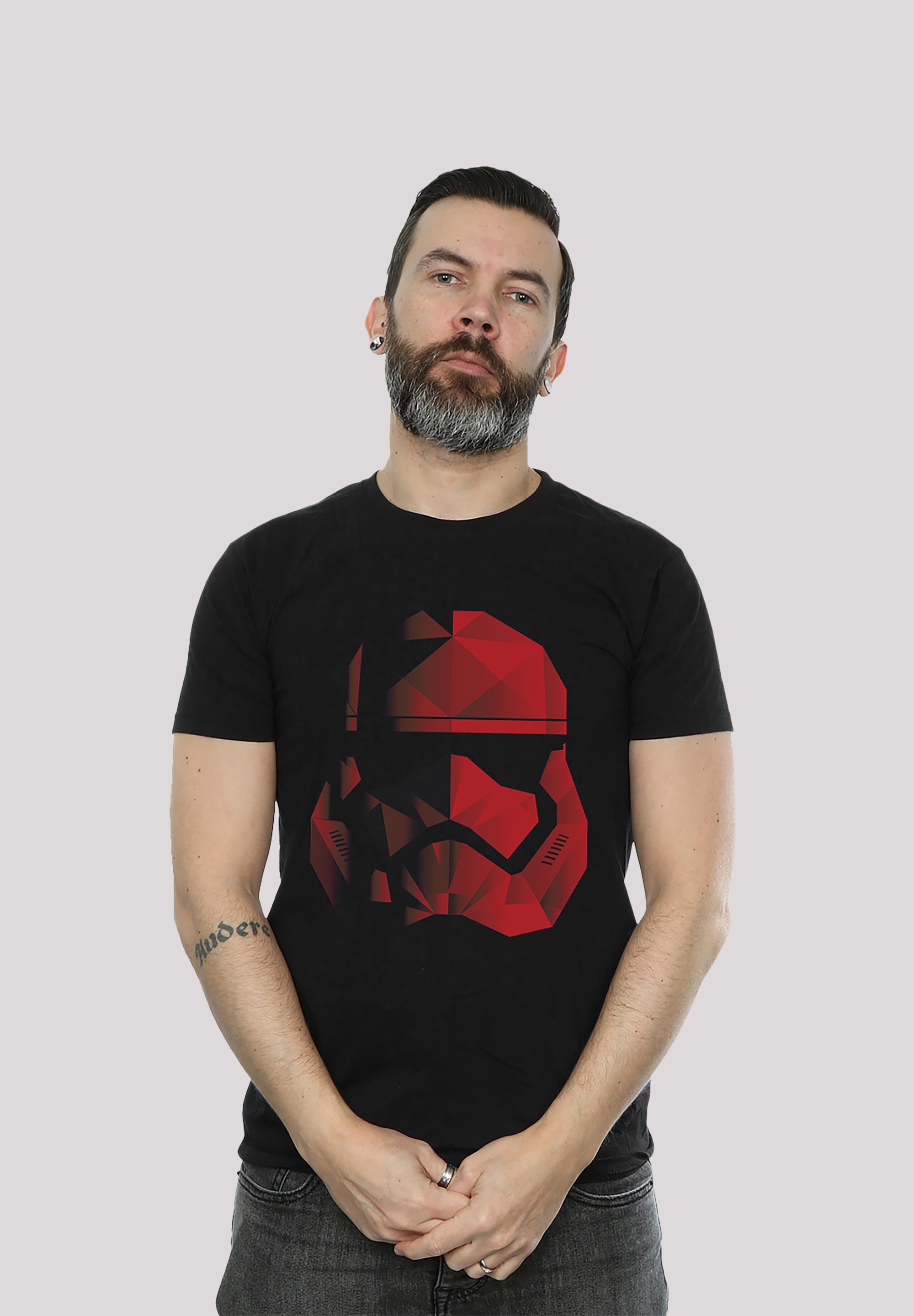 T-Shirt »Star Wars The Last Jedi Cubist Stromtrooper Helm«, Print