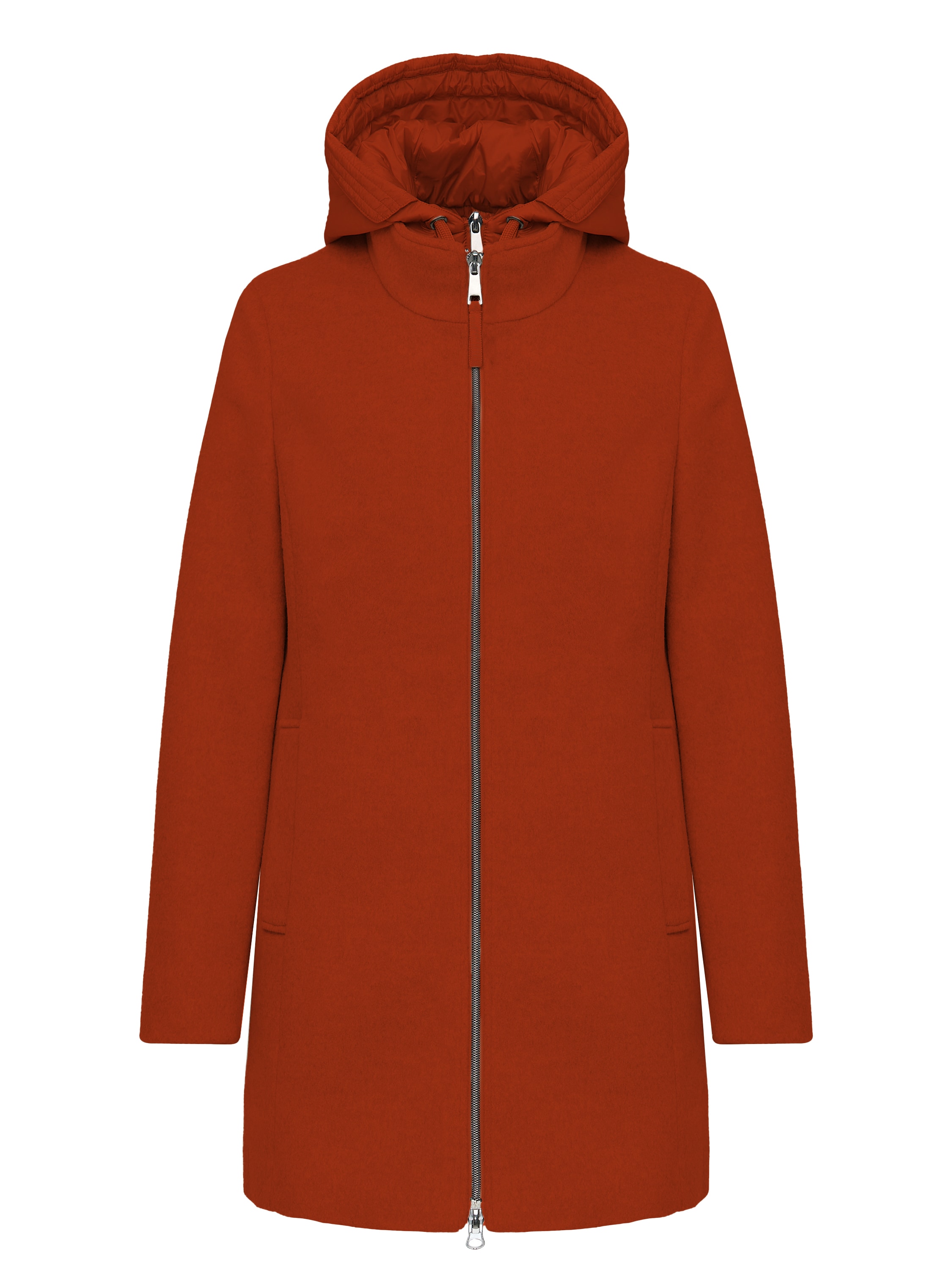 MANISA Wolljacke, mit Kapuze, mit herausnehmbarer Kapuze
