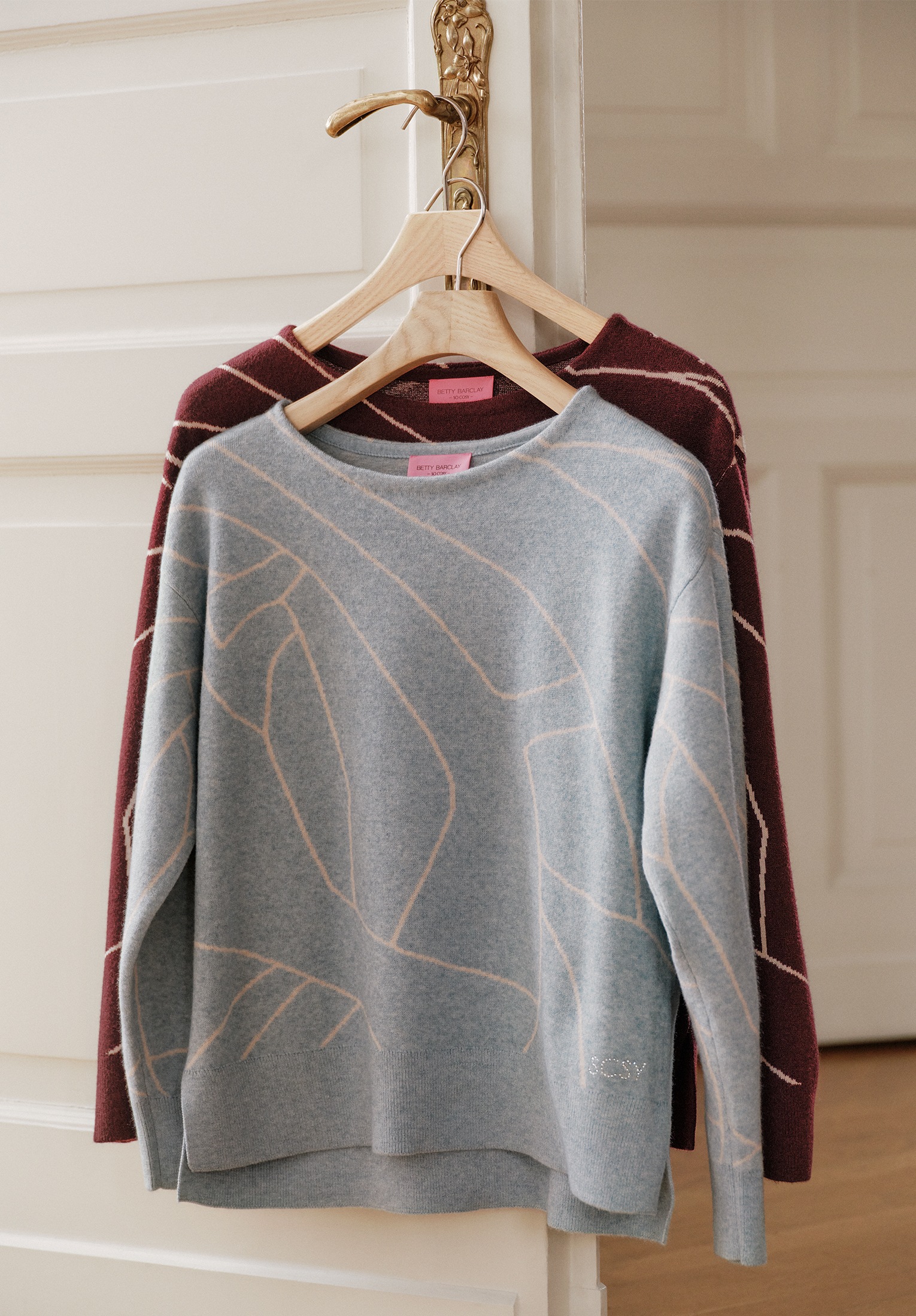Betty Barclay Strickpullover »Betty Barclay Damen Strickpullover mit Jacquard«, (1 tlg.), Jacquard
