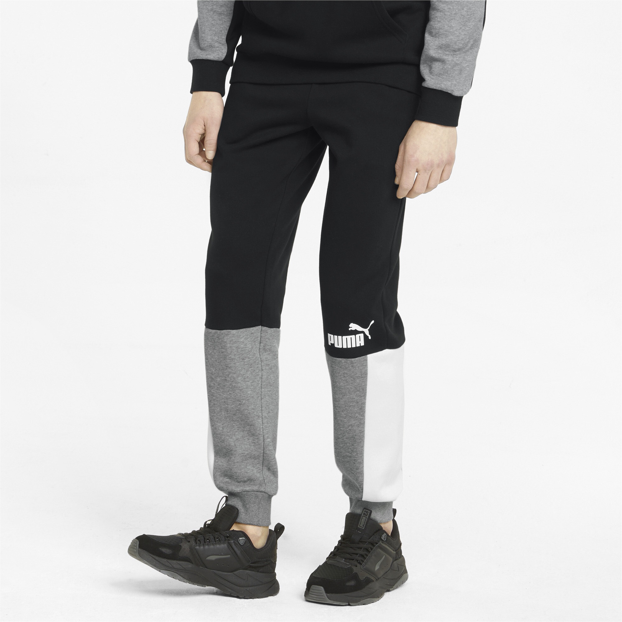 PUMA Sporthose »Essentials+ Block Jogginghose Herren«